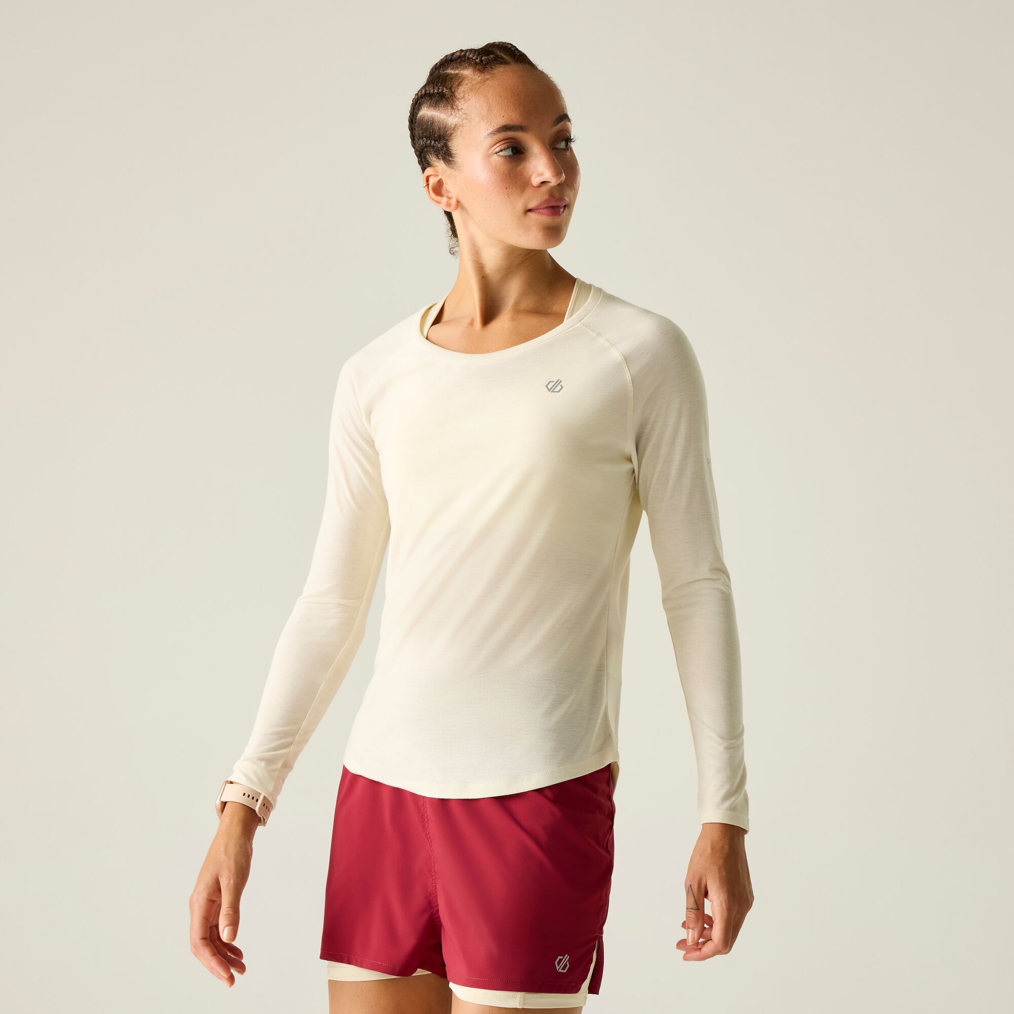 Dare 2B Serenity Long Sleeved T-Shirt Size: 20 Women's White