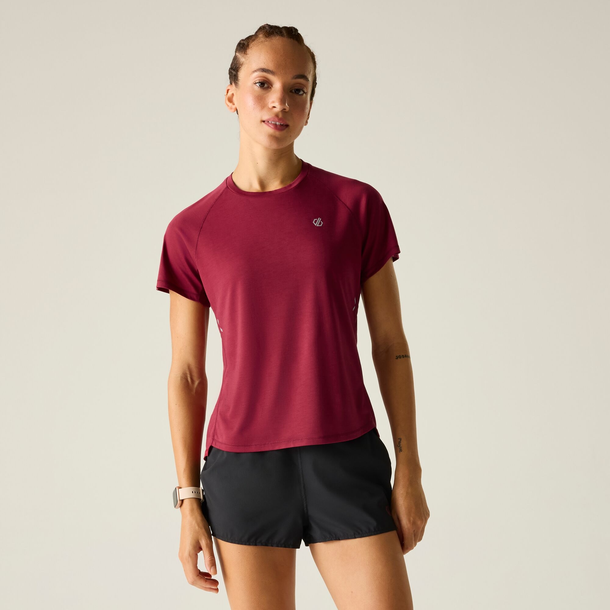 Dare 2B Women's Nimble T-Shirt - Red Size 16