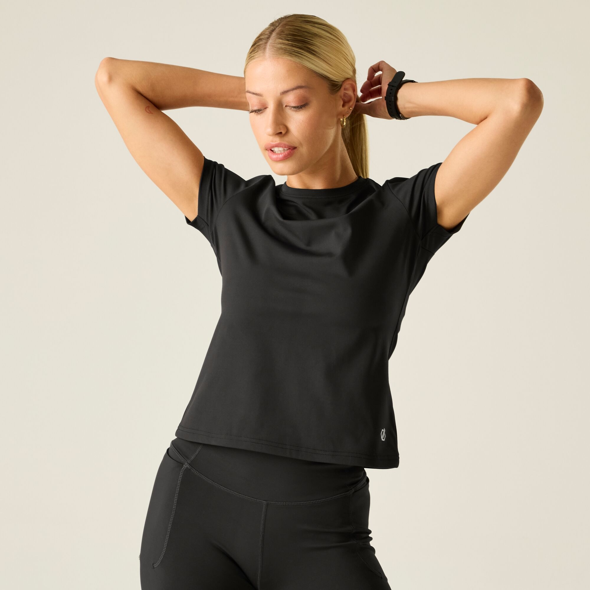 Dare 2b Koszulka damska szybkoschnąca Refresh Czarny