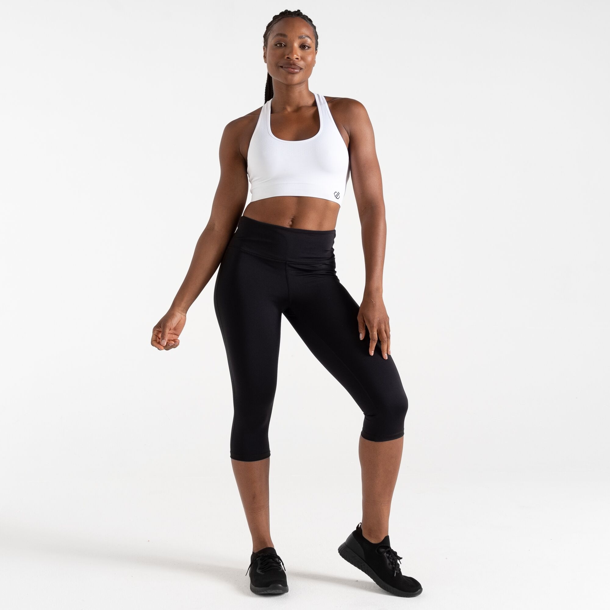 Dare 2b Damski biustonosz sportowy Dont Sweat It Biały