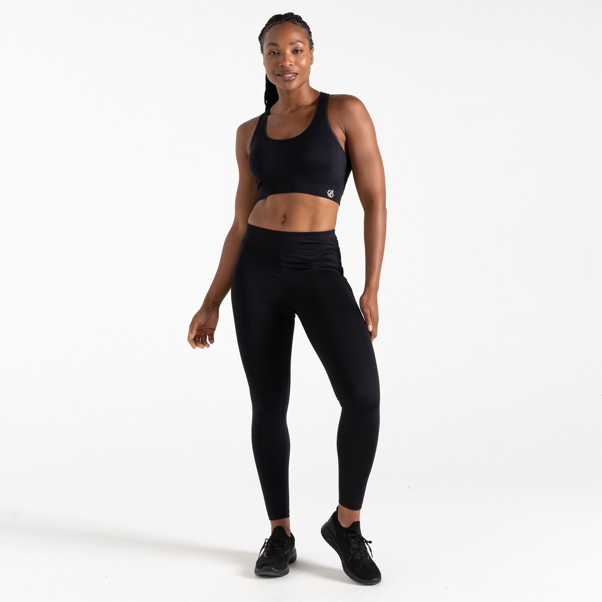 Dare 2b   Biustonosz sportowy damski Dont Sweat It Czarny