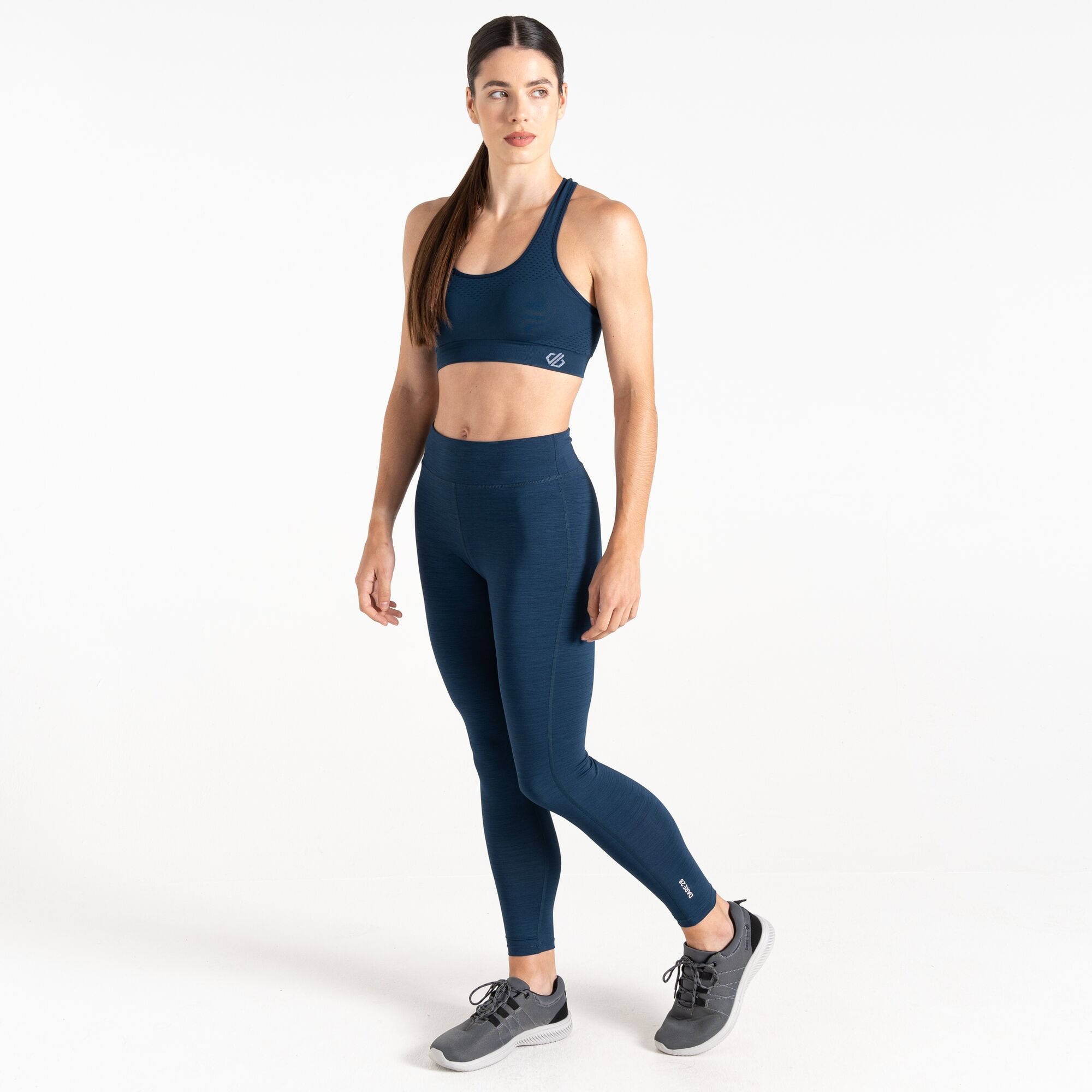 Dare 2b   Biustonosz sportowy damski Dont Sweat It Niebieski