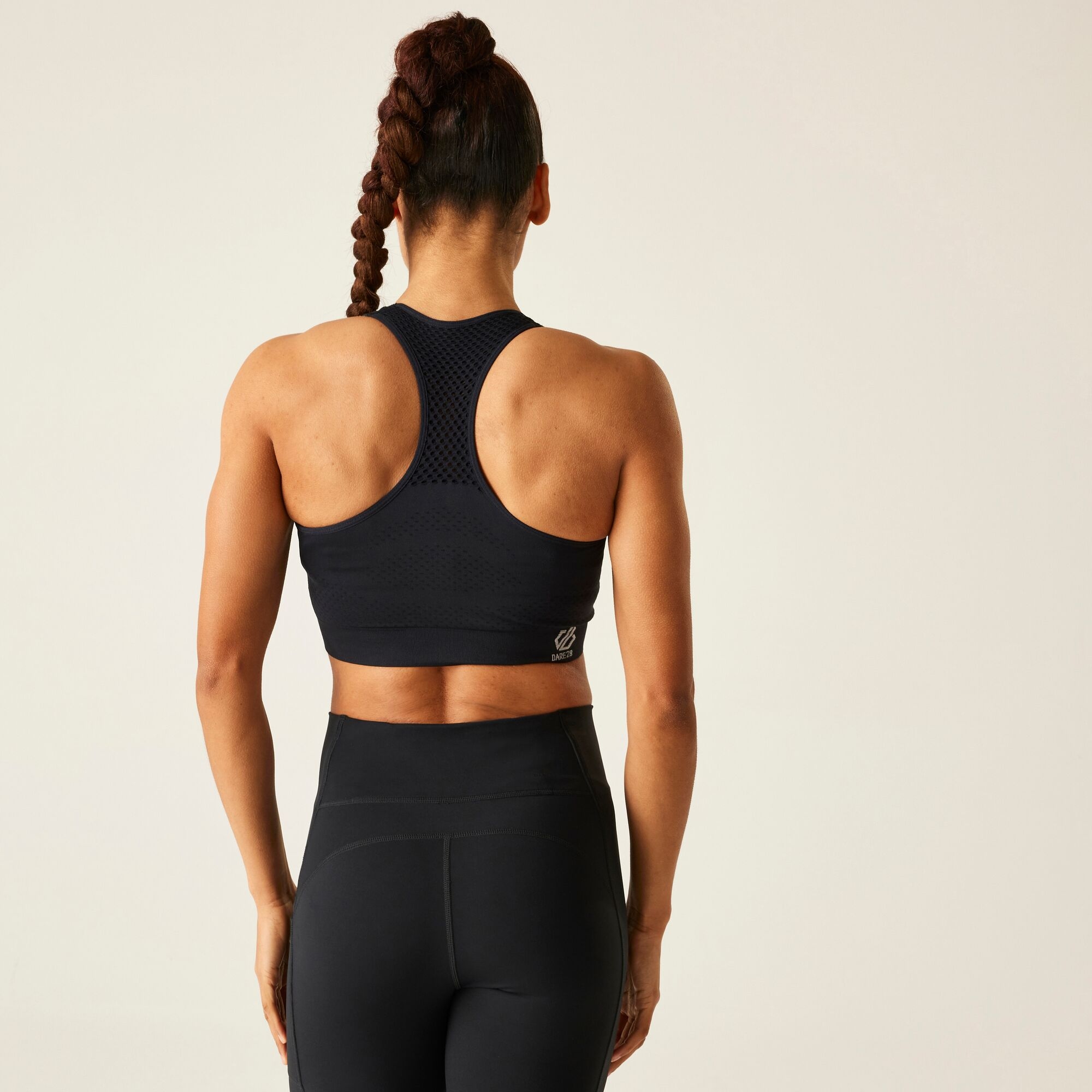 Dare 2b Damski biustonosz sportowy Don't Sweat It II Czarny