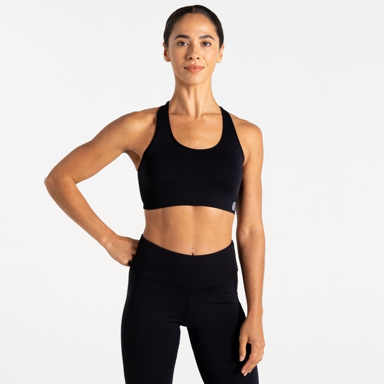 Women's Don't Sweat It III Sports Bra Black 