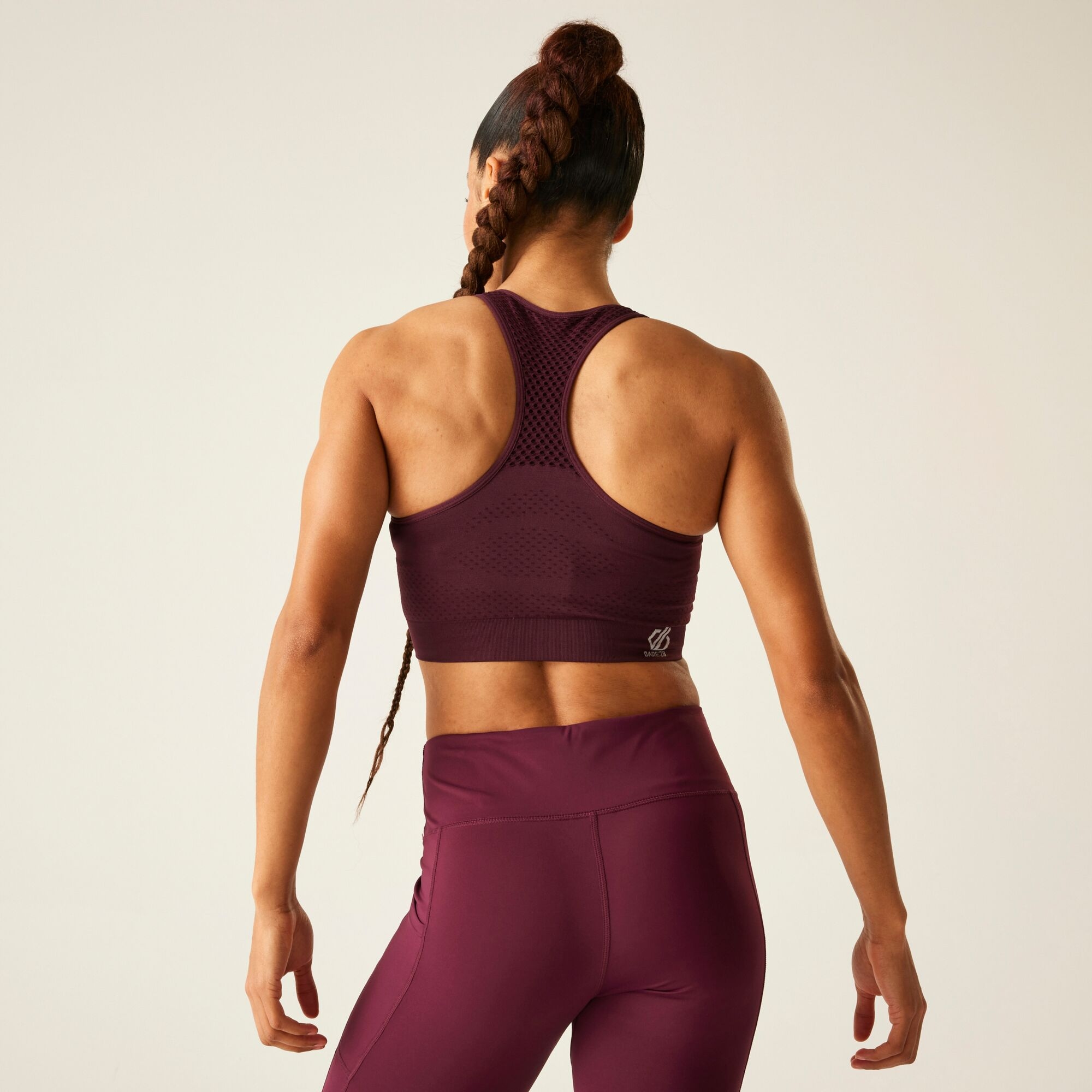 Dare 2b Damski biustonosz sportowy Don't Sweat It II Fioletowy