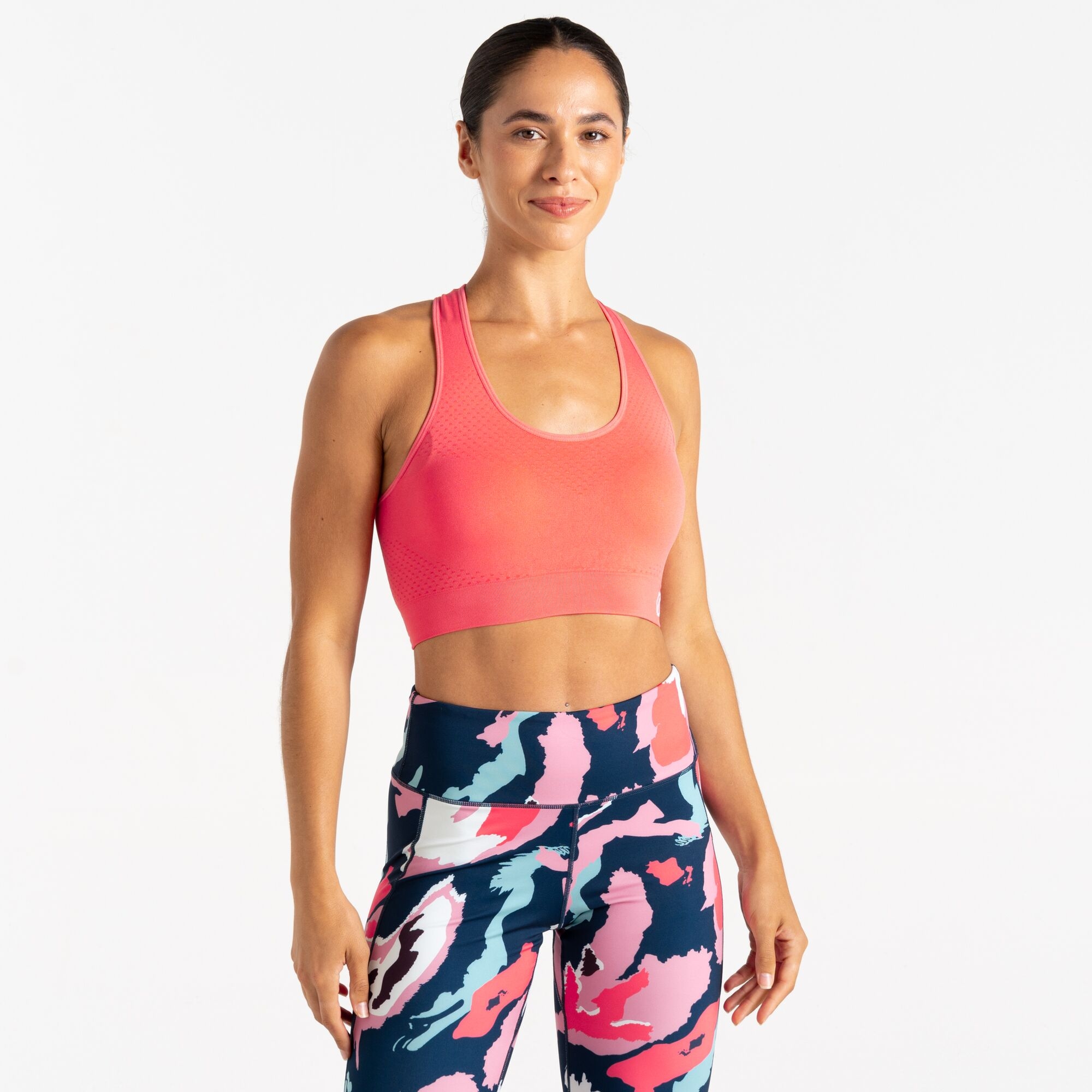 Dare 2b Damski biustonosz sportowy Don't Sweat It II Różowy