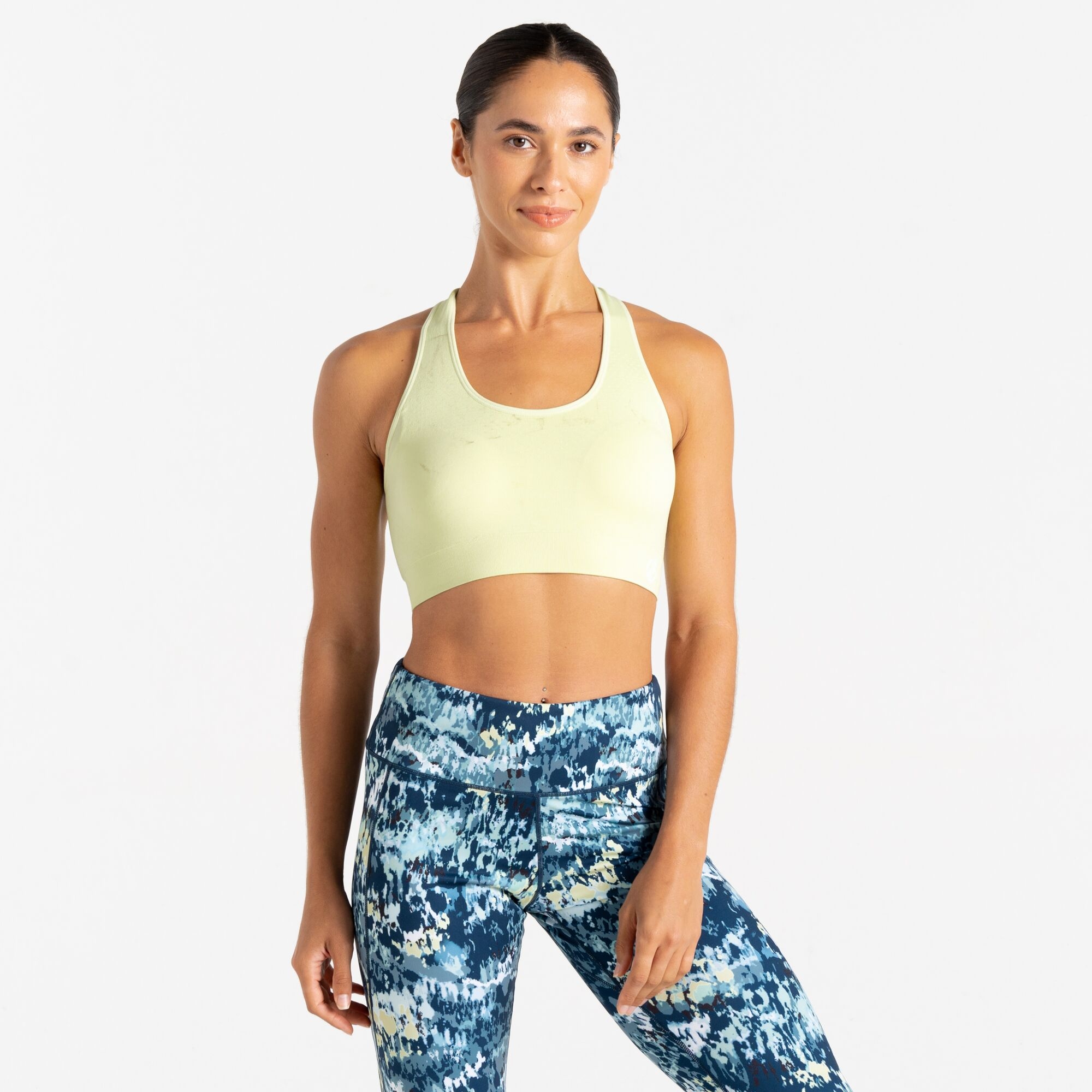 Dare 2b   Biustonosz sportowy damski szybkoschnący Don't Sweat It III Zielony