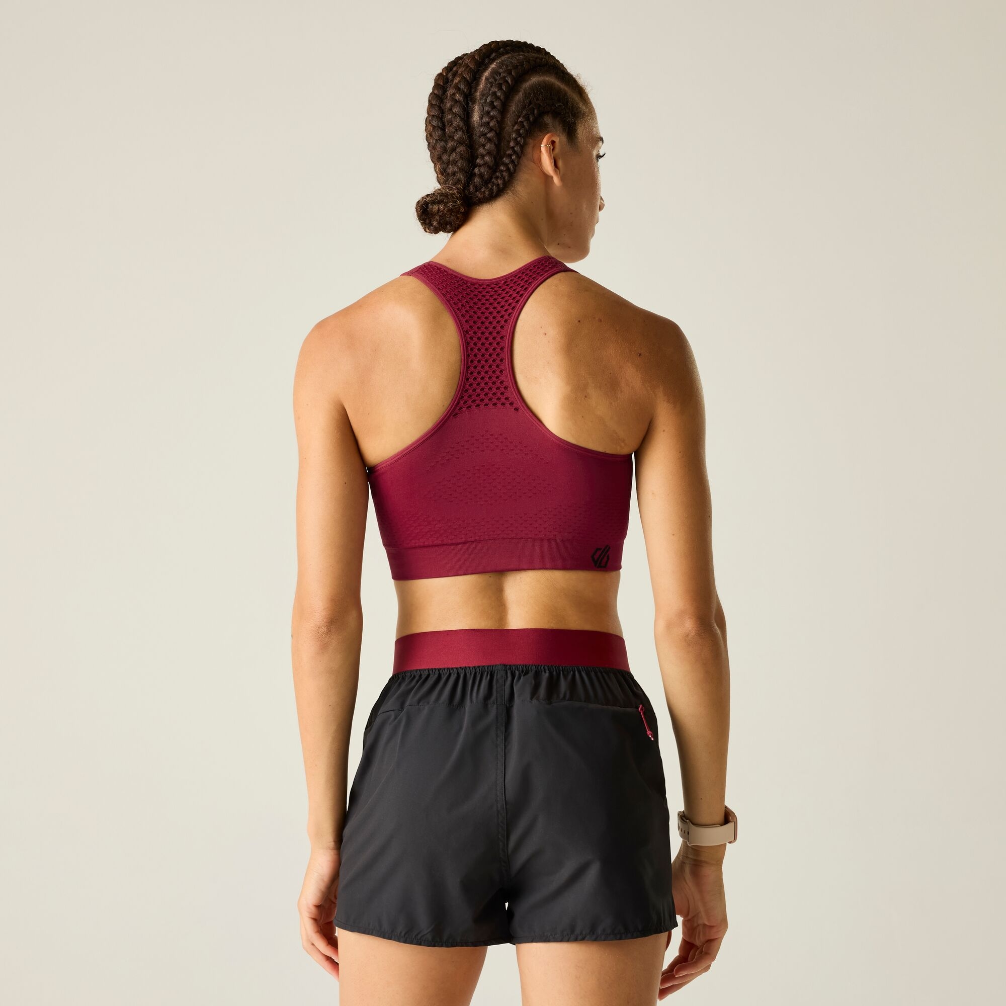 Dare 2b   Biustonosz sportowy damski szybkoschnący Don't Sweat It III Czerwony