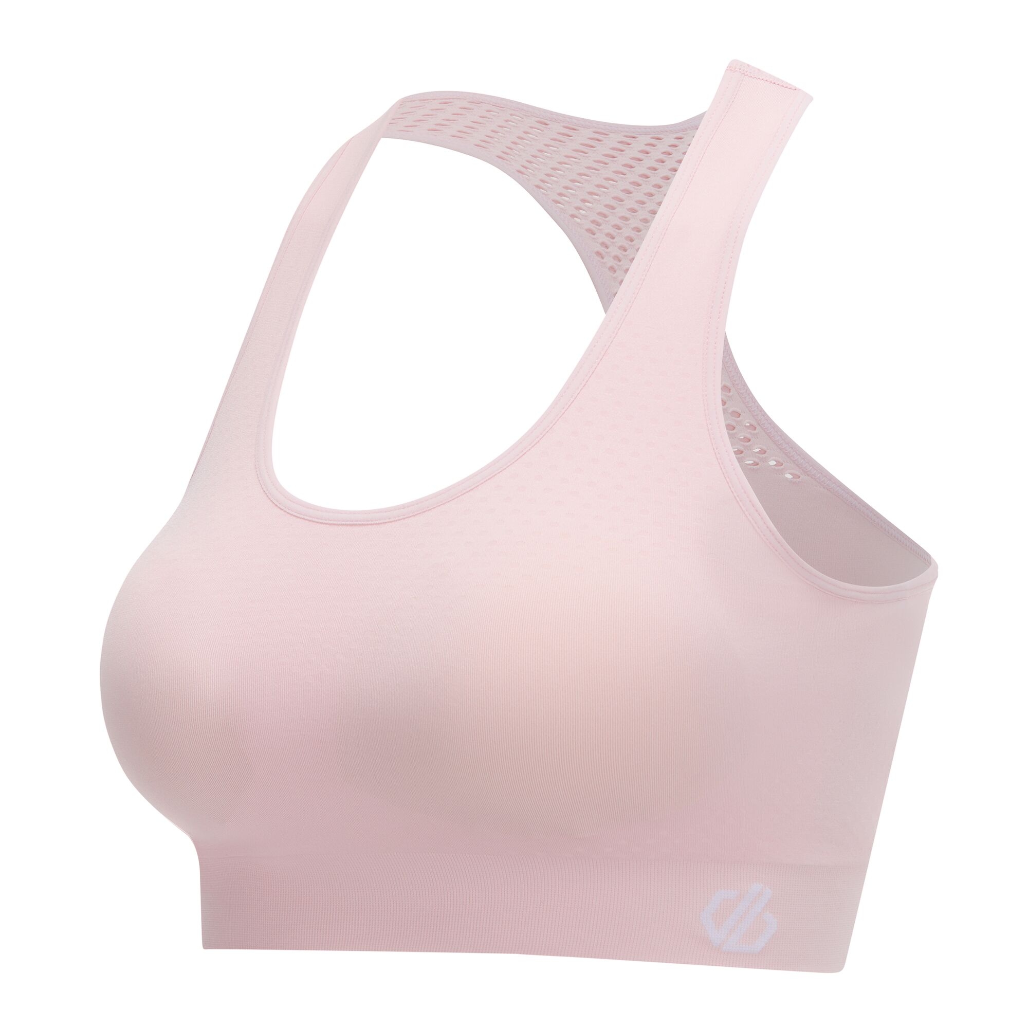 Dare 2b   Biustonosz sportowy damski szybkoschnący Don't Sweat It III Różowy