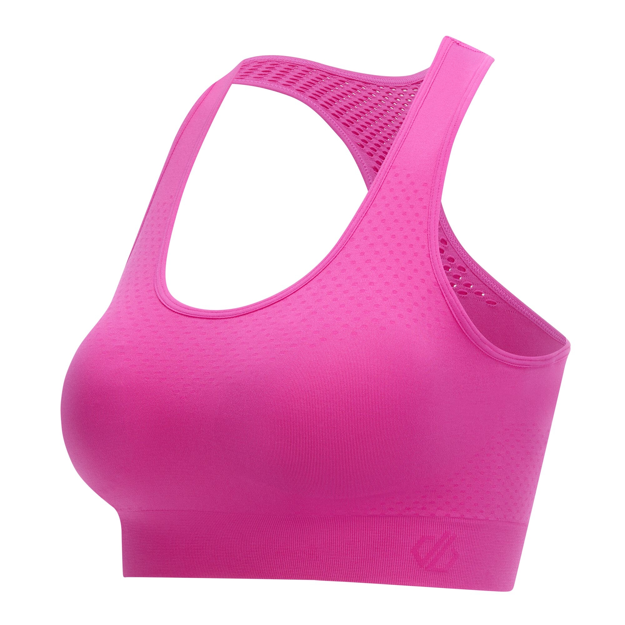 Dare 2b   Biustonosz sportowy damski szybkoschnący Don't Sweat It III Różowy