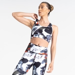 Szarozielony we wzór