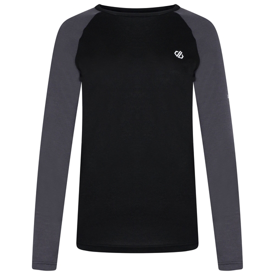 Dare 2b - Women's Exchange Base Layer Top Black Grey