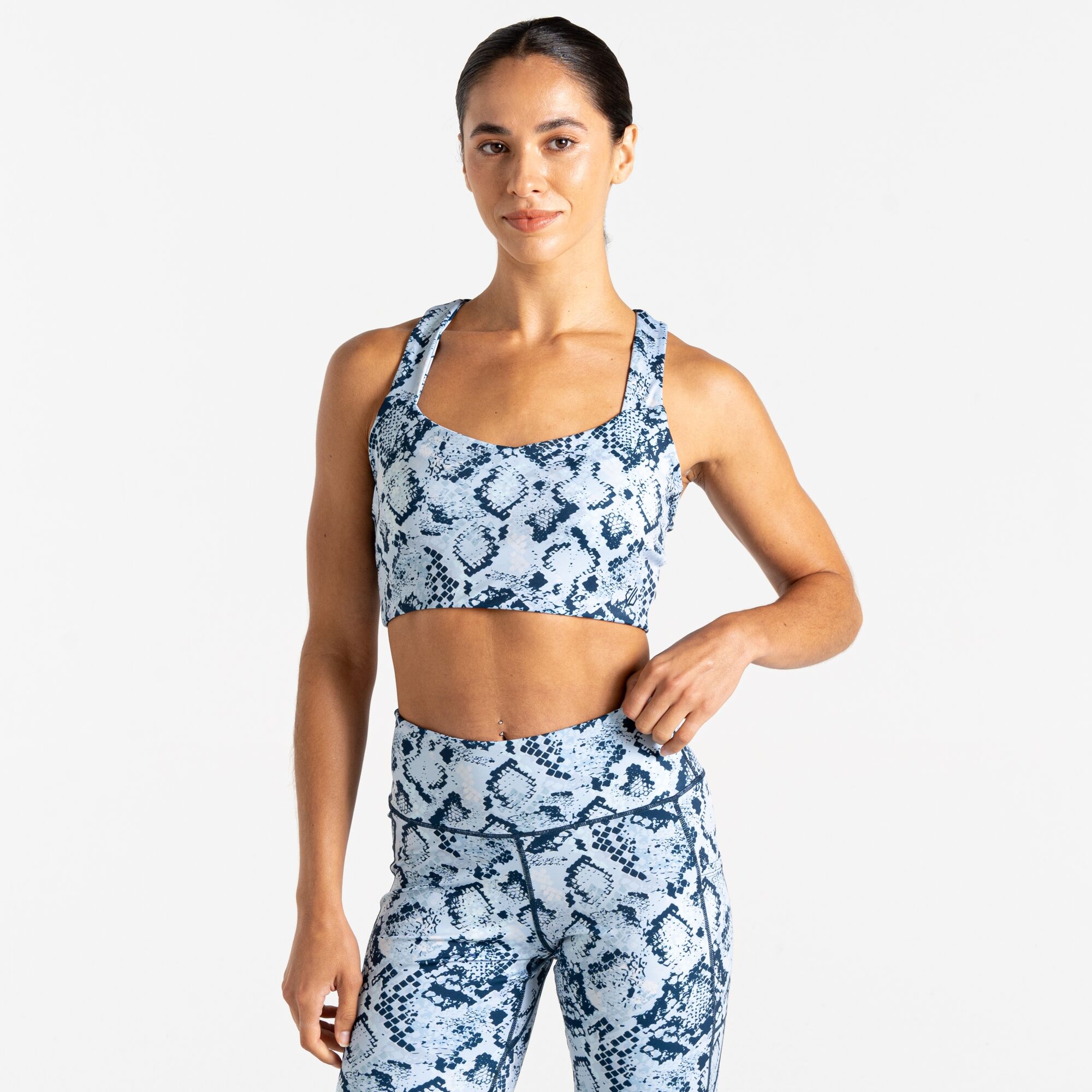 Dare 2B Women's Swift Iii Sports Bra - Blue Small