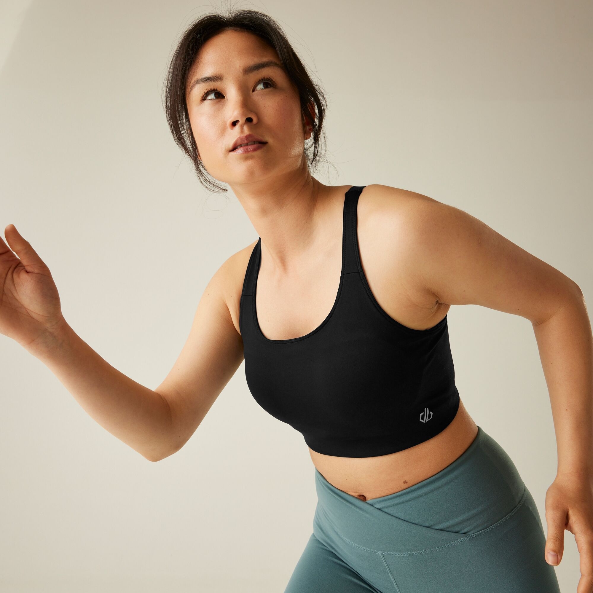 Dare 2b Damski biustonosz sportowy Power Czarny