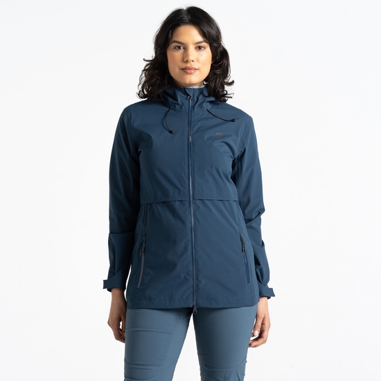 Dare 2b - Women's Switch Up Recycled Waterproof Jacket Moonlight Denim