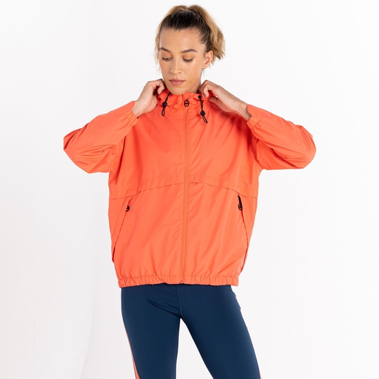 Swift Lightweight Waterproof Jacket Pomarańczowy