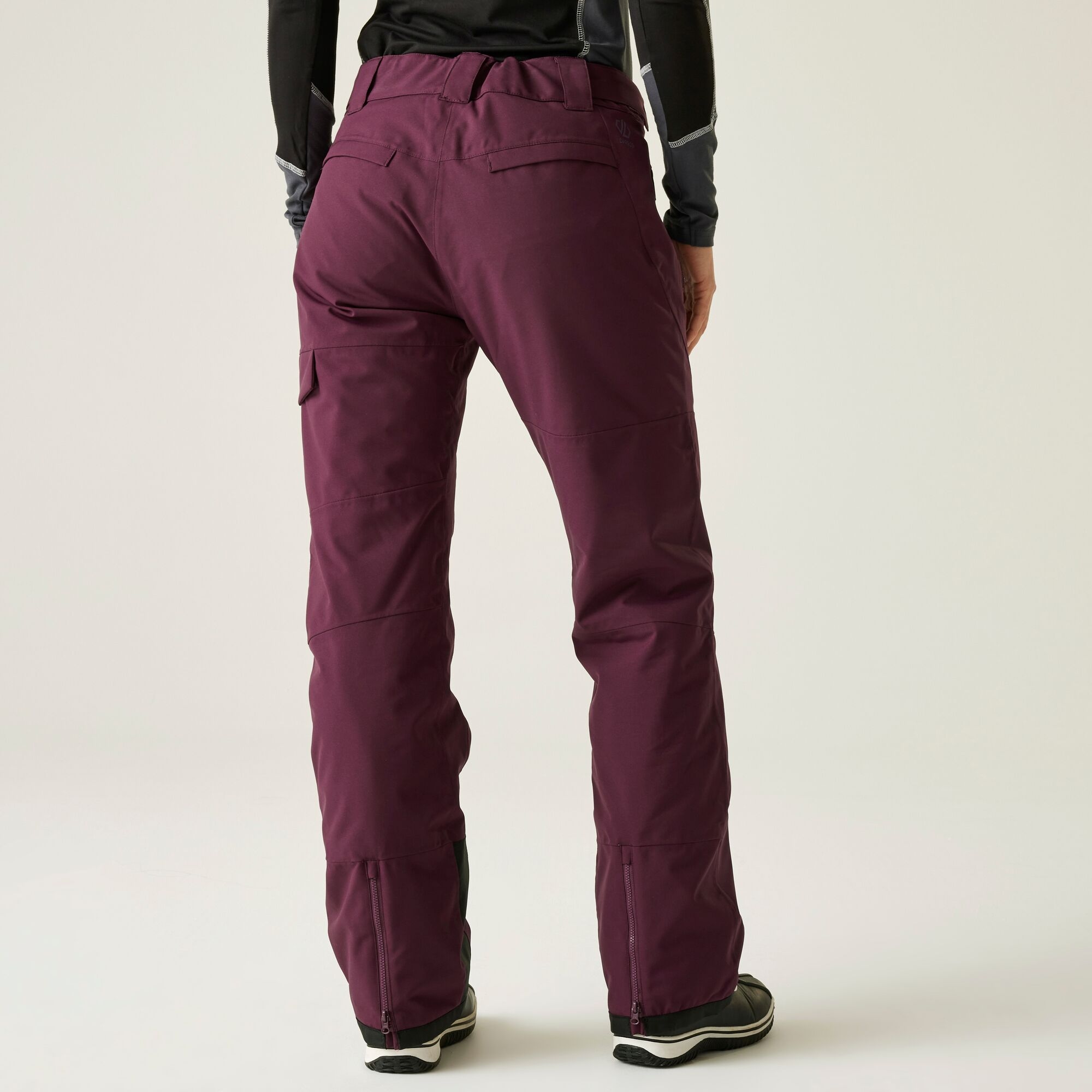 Dare 2b Spodnie narciarskie damskie z membraną Ice Fioletowy