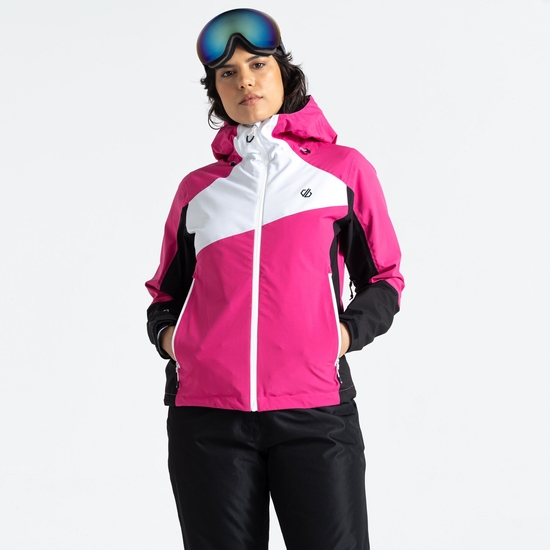 Dare 2b - Damska kurtka narciarska Excalibur Różowo-czarny