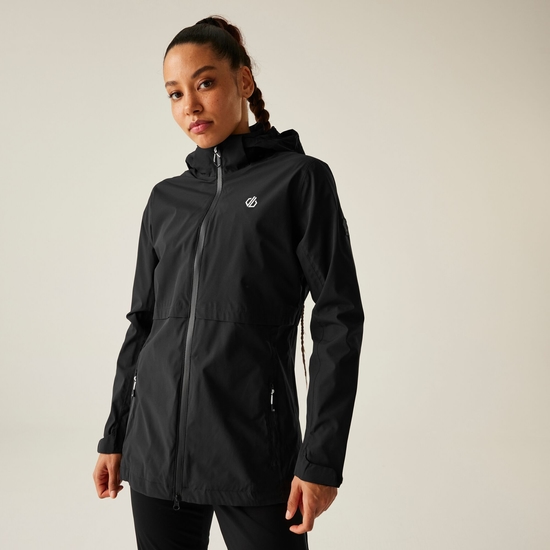 Dare 2b Women's Switch Up II Waterproof Jacket Black