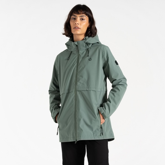 Dare 2b - Women's Switch Up II Waterproof Jacket Duck Green