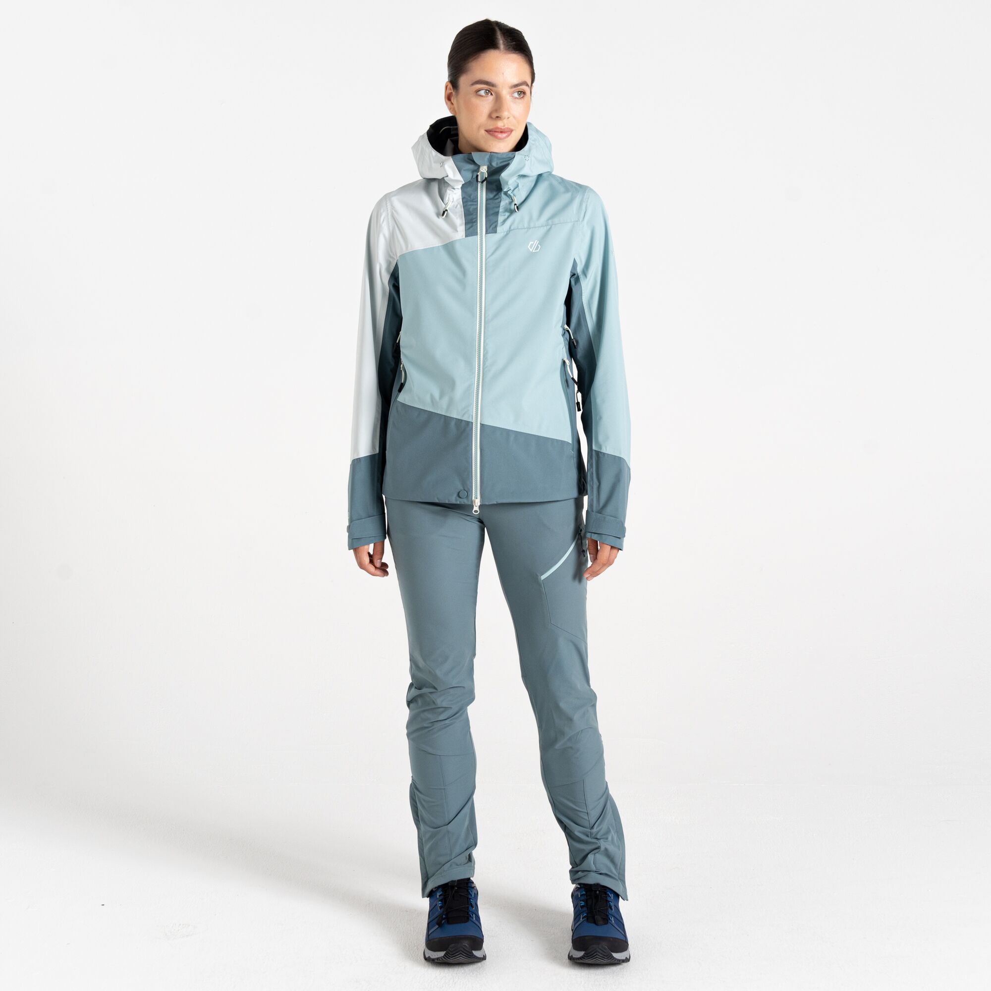 Dare 2b - Damska kurtka przeciwdeszczowa Nomadic II Zielony