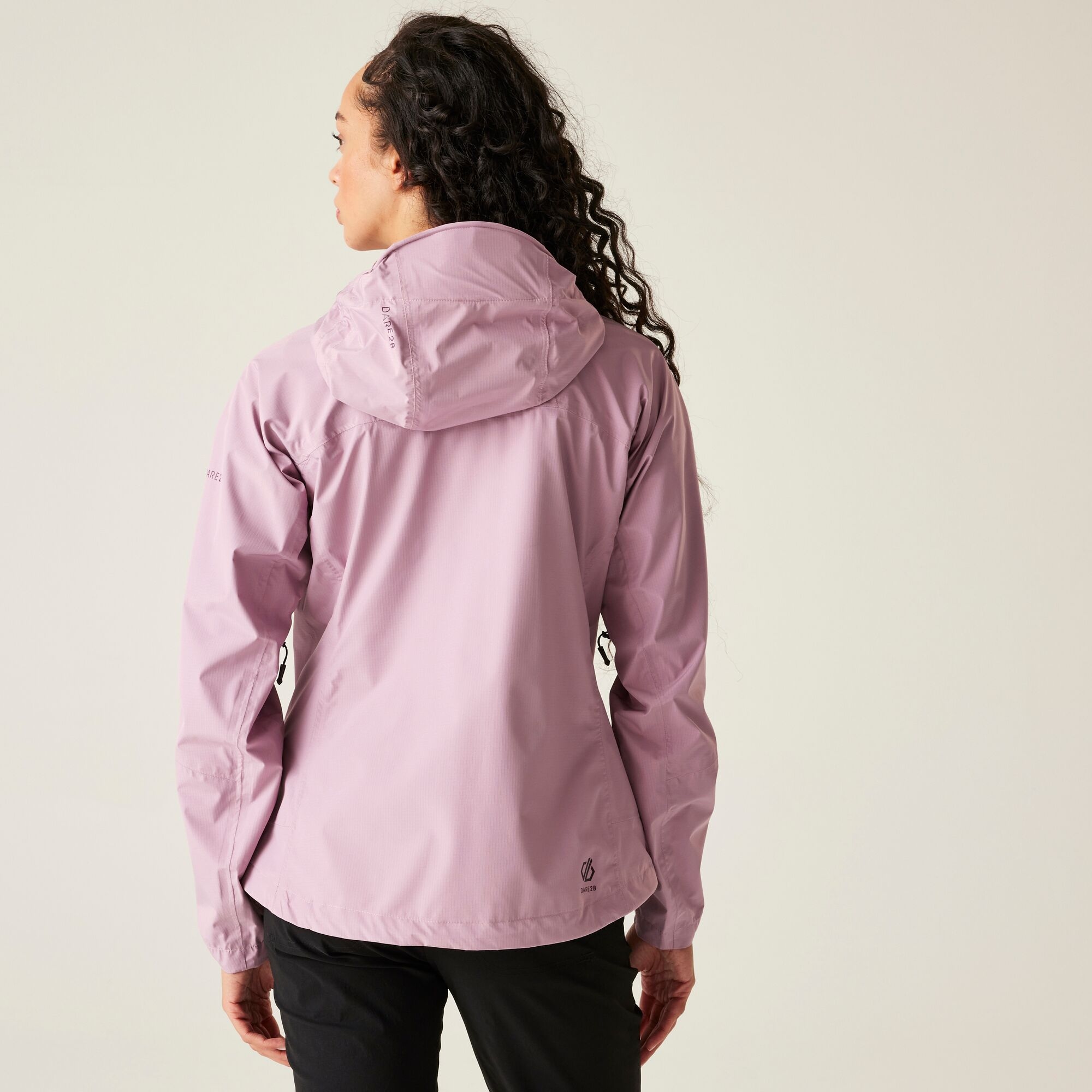 Dare 2b Dare 2b Kurtka przeciwdeszczowa damska z membraną Torrek Breathe Easy Różowy