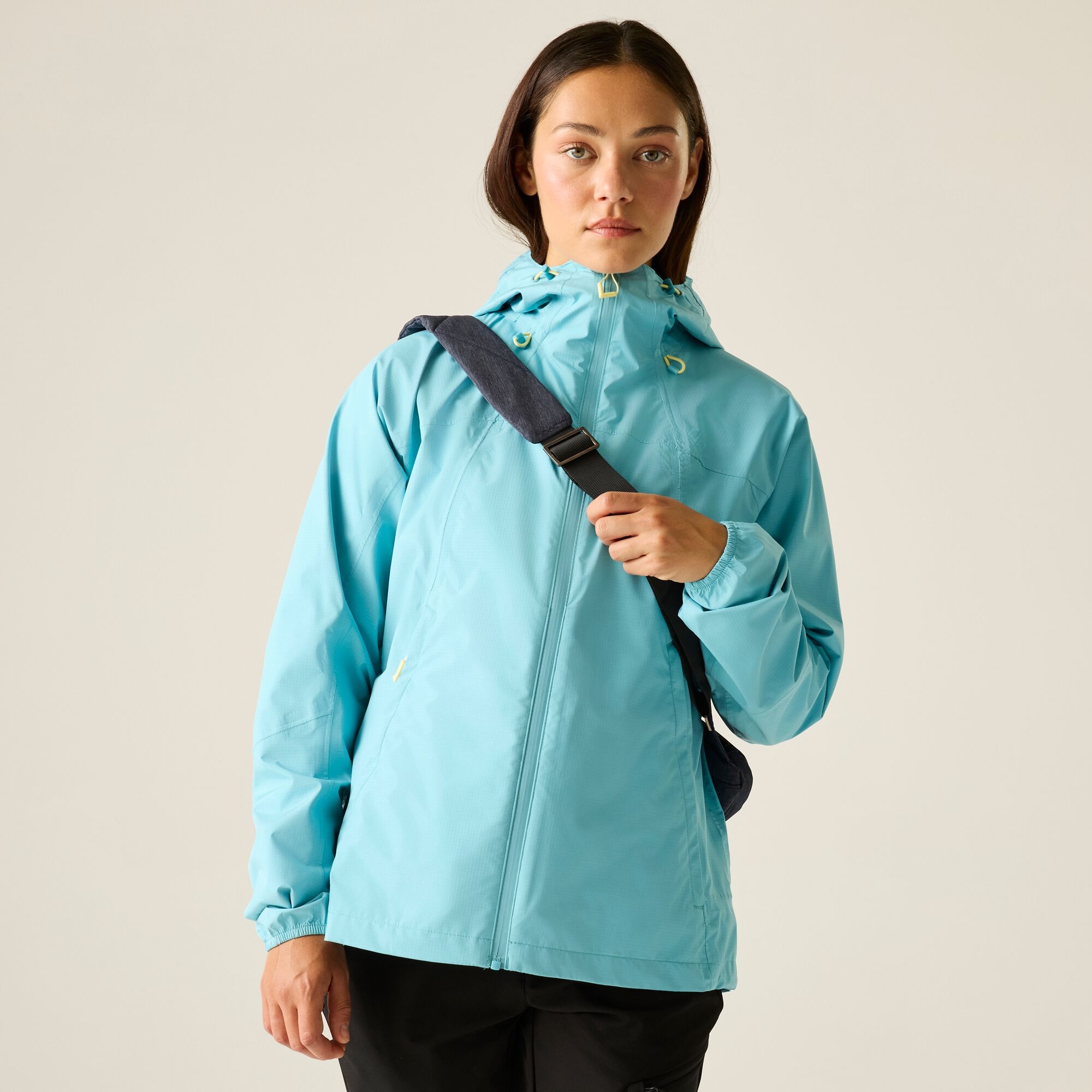 Dare 2B Women's Waterproof Breathe Easy Jacket - Blue Size 10