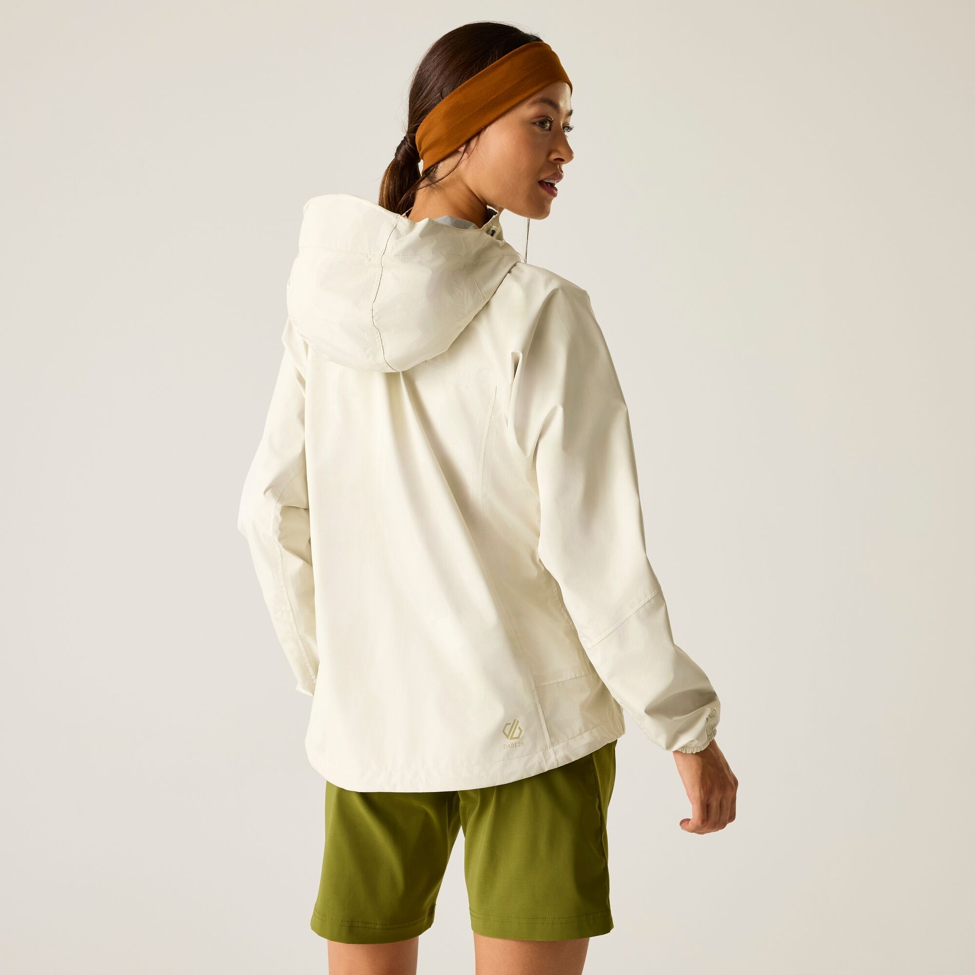 Dare 2b Kurtka przeciwdeszczowa damska z membraną Torrek Breathe Easy Beżowy