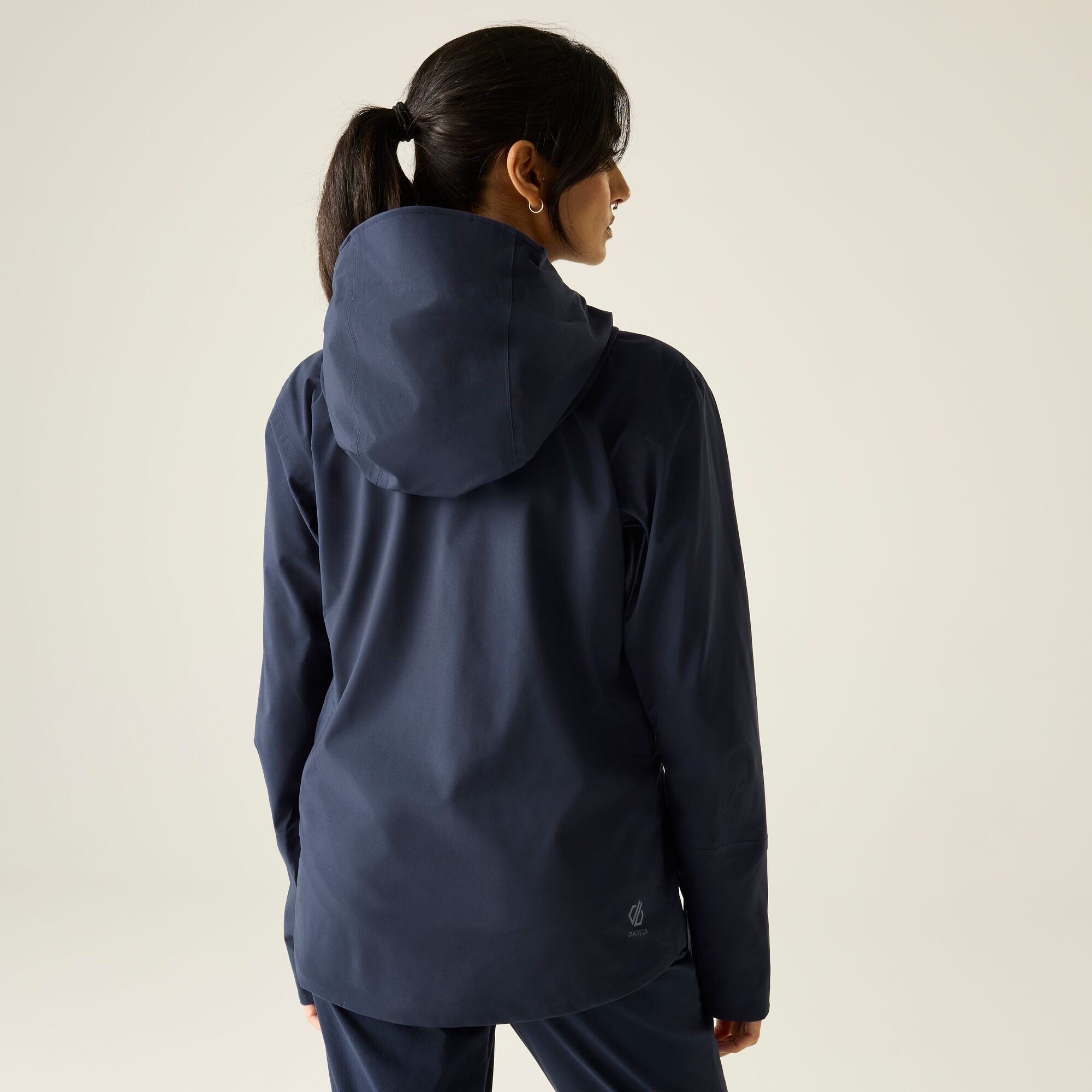 Dare 2b Kurtka przeciwdeszczowa damska lekka z membraną Haik 3 layer Niebieski