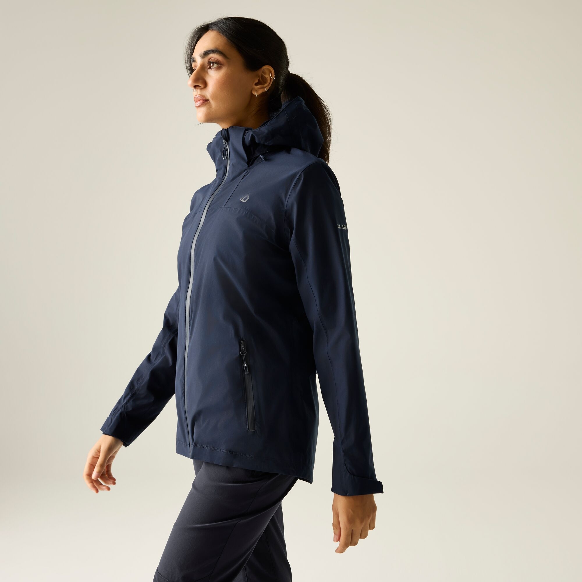 Dare 2B Waterproof Switch Up Iii Jacket Size: 16 Women's Blue