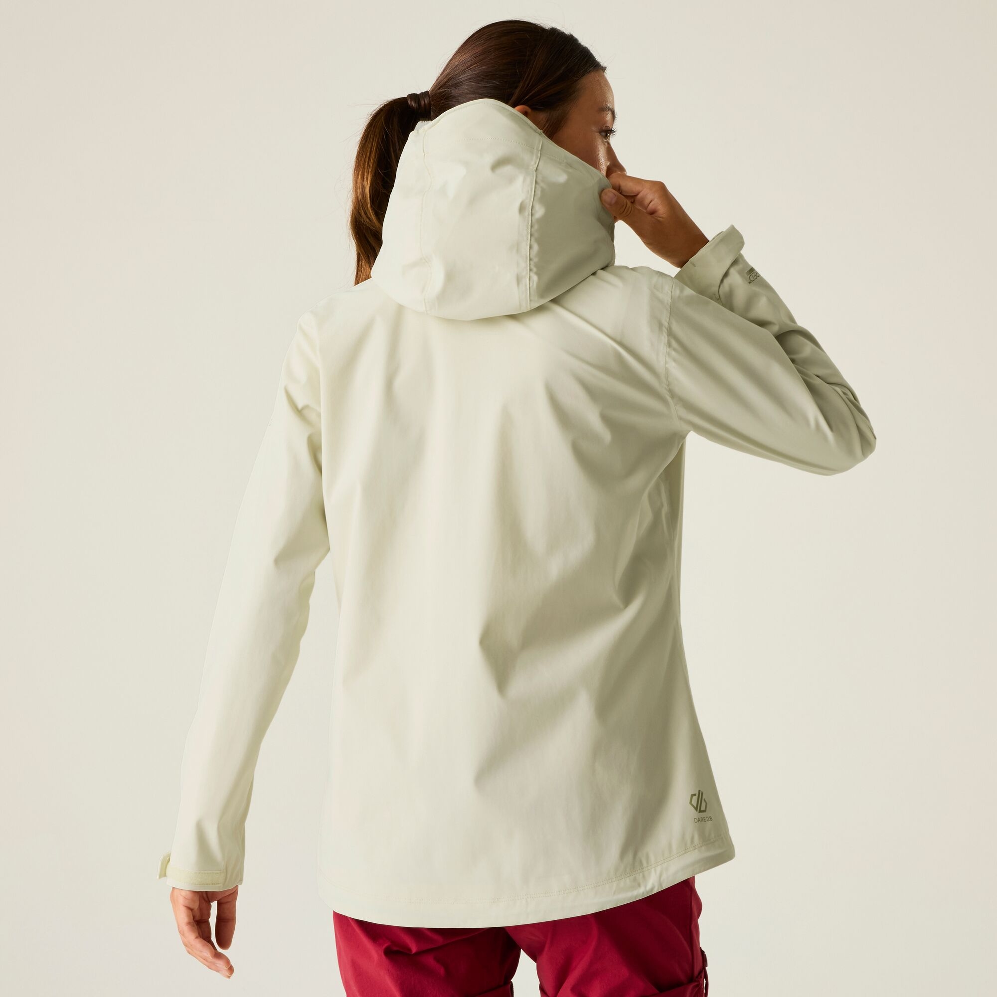 Dare 2b Kurtka przeciwdeszczowa damska z membraną Switch Up III Beżowy