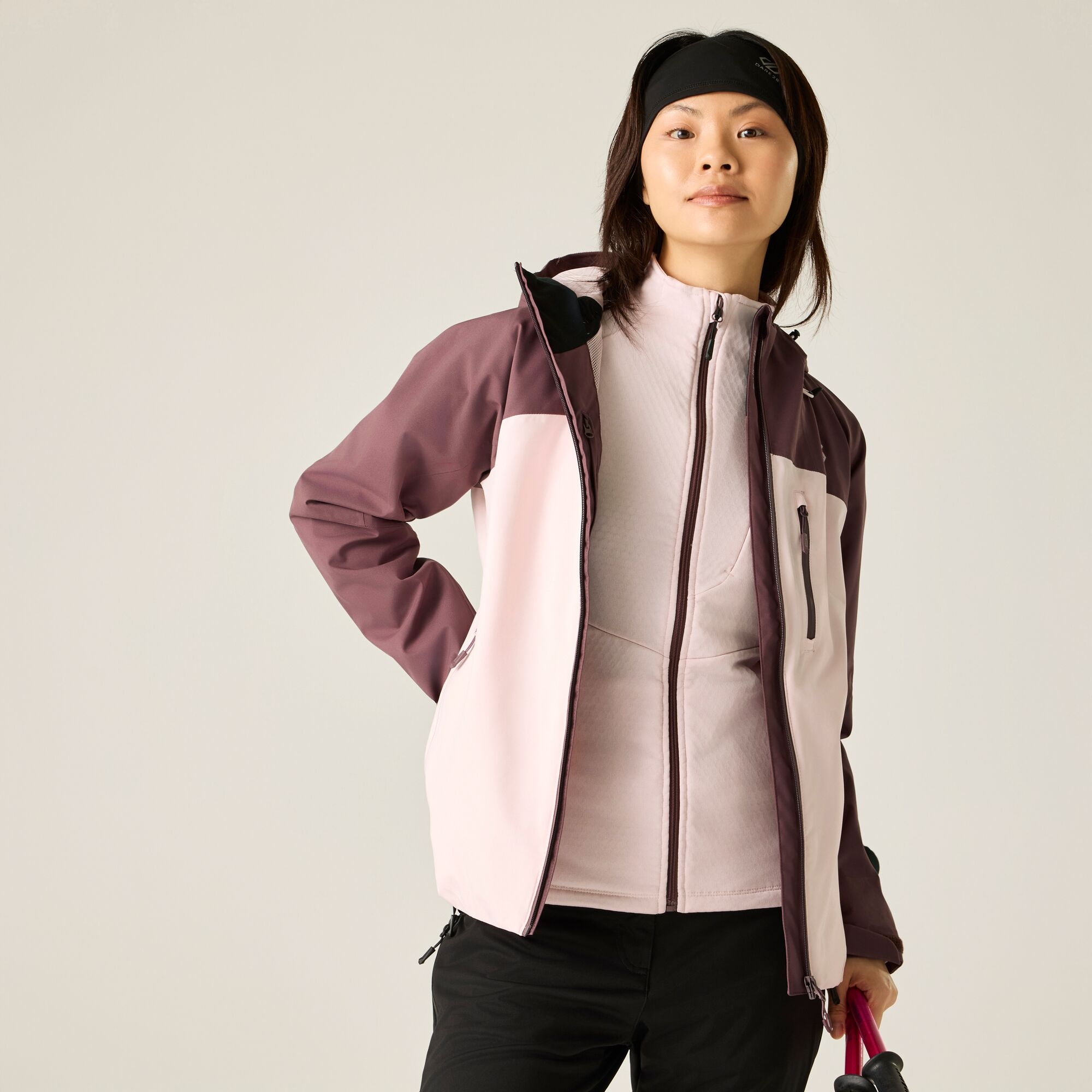 Dare 2B Waterproof Torrek Iii Jacket Size: 20 Women's Purple