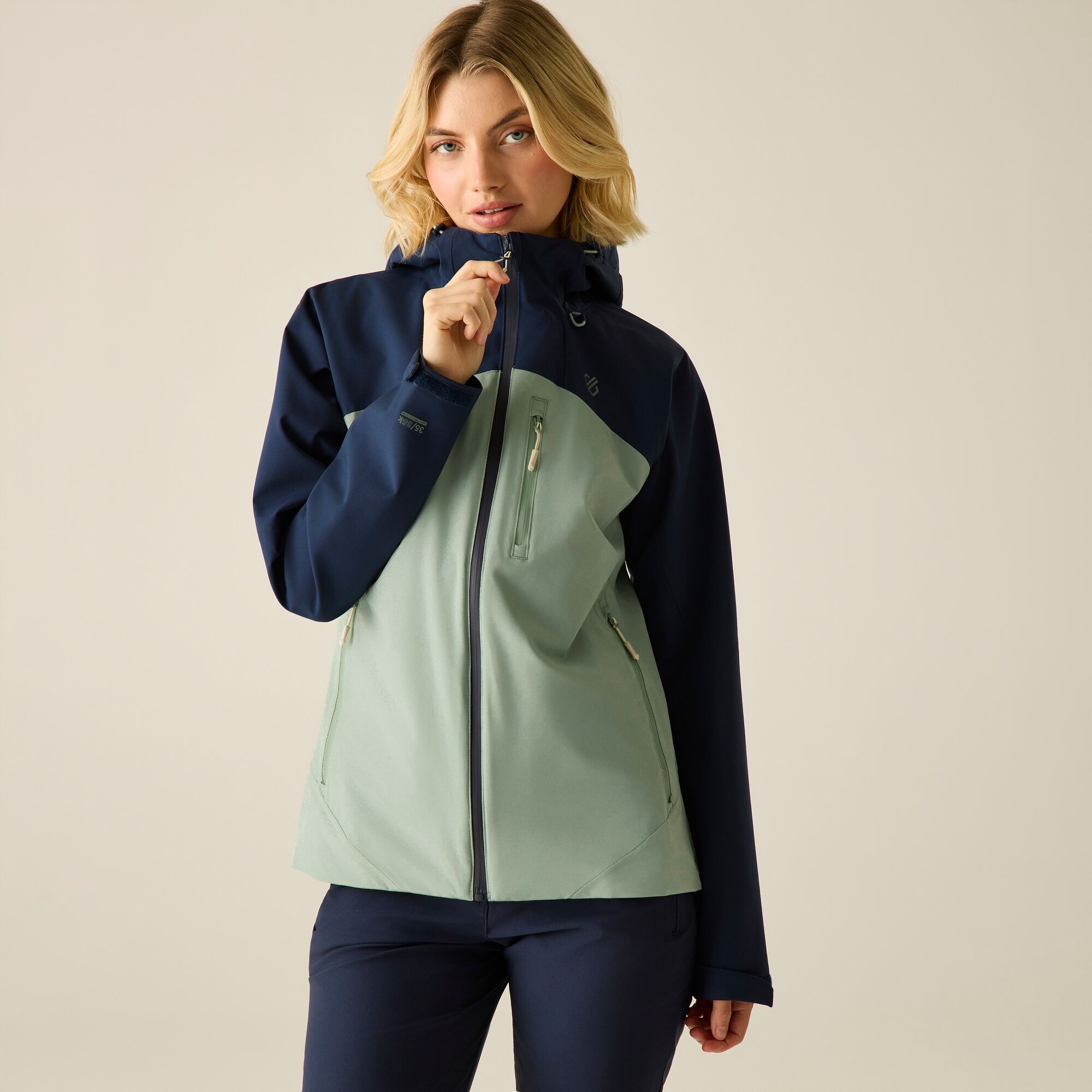 Dare 2b   Kurtka przeciwdeszczowa damska z membraną Torrek III Niebieski