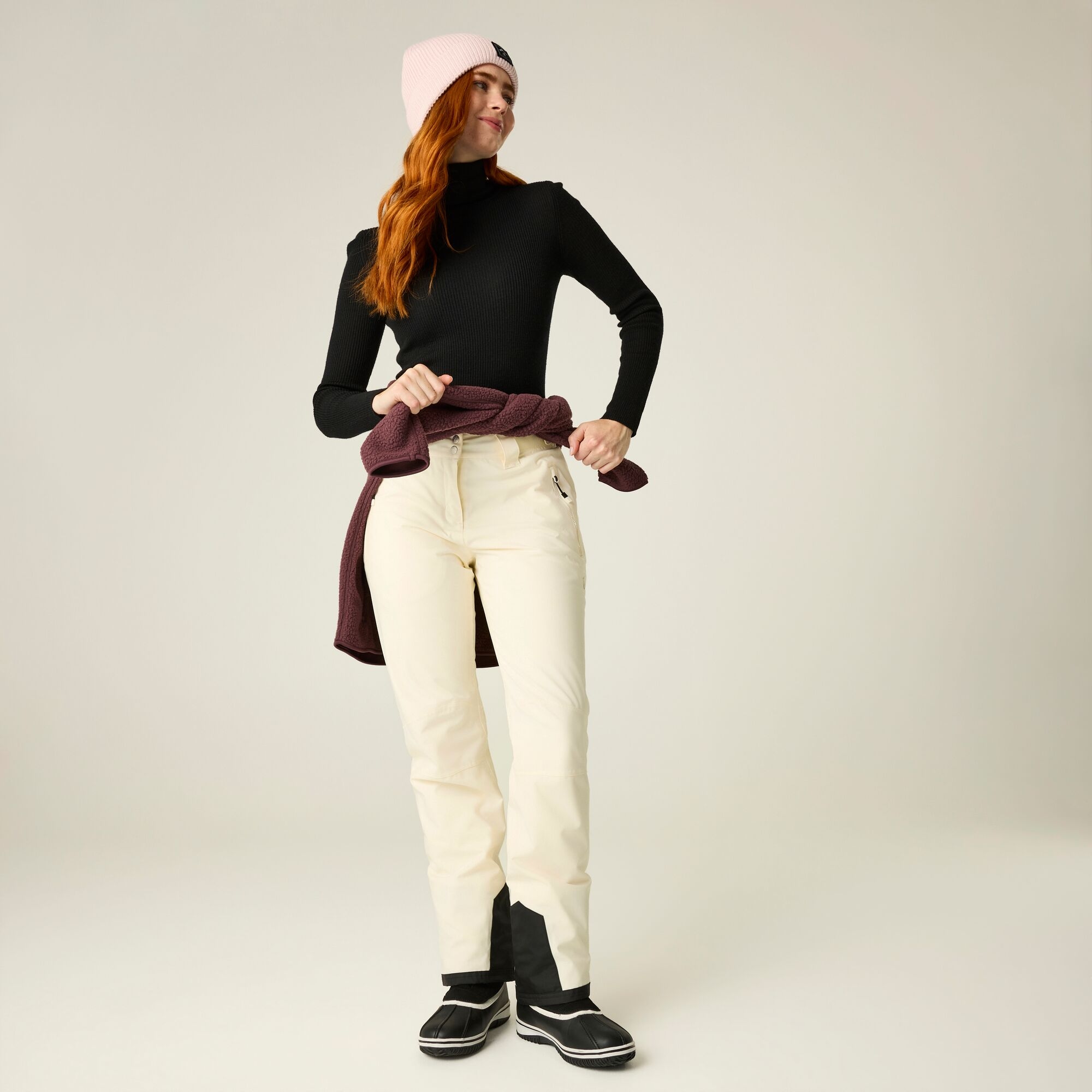 Dare 2B Women's Diminish Ii Ski Pants - Beige Size 8