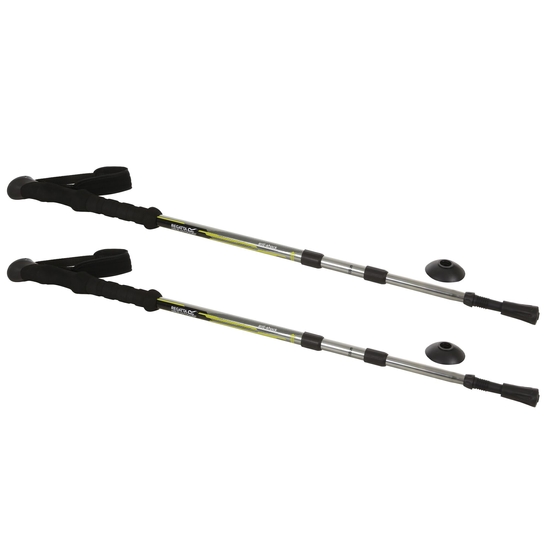 Ultralite Aluminium Walking Pole Black