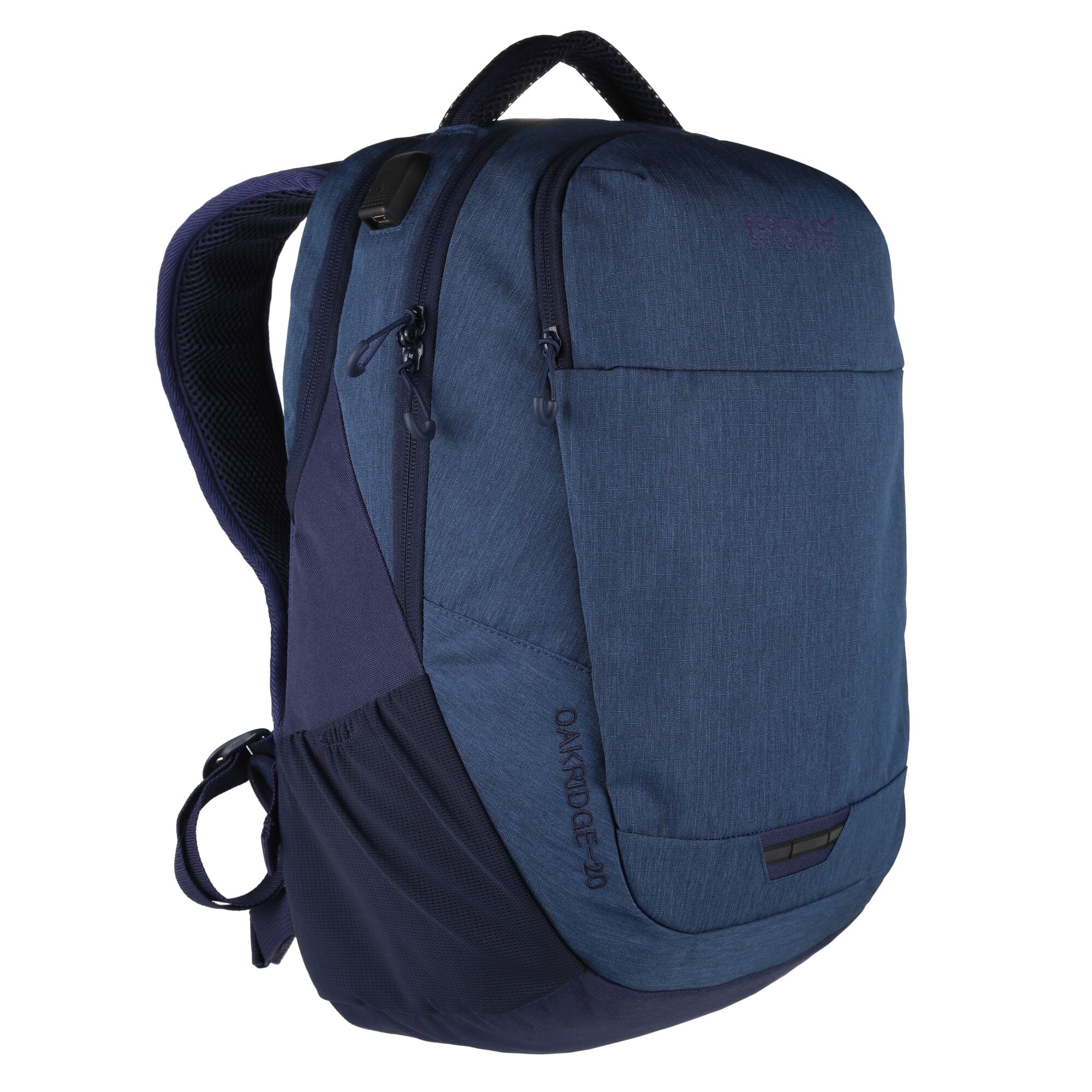 Regatta Unisex Navy Oakridge Air 20L Breathable Travel Rucksack In - Image 2