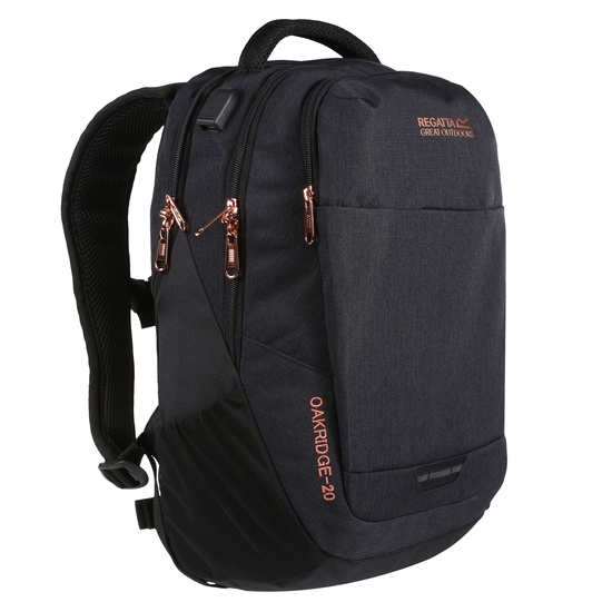 Oakridge 20L Backpack Black Rose Gold