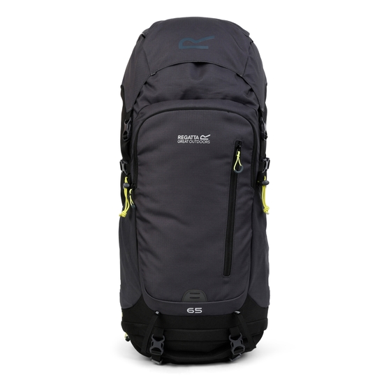 Highton V2 65L Backpack Black Seal Grey
