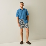 Abstract Seascape Coral Navy 