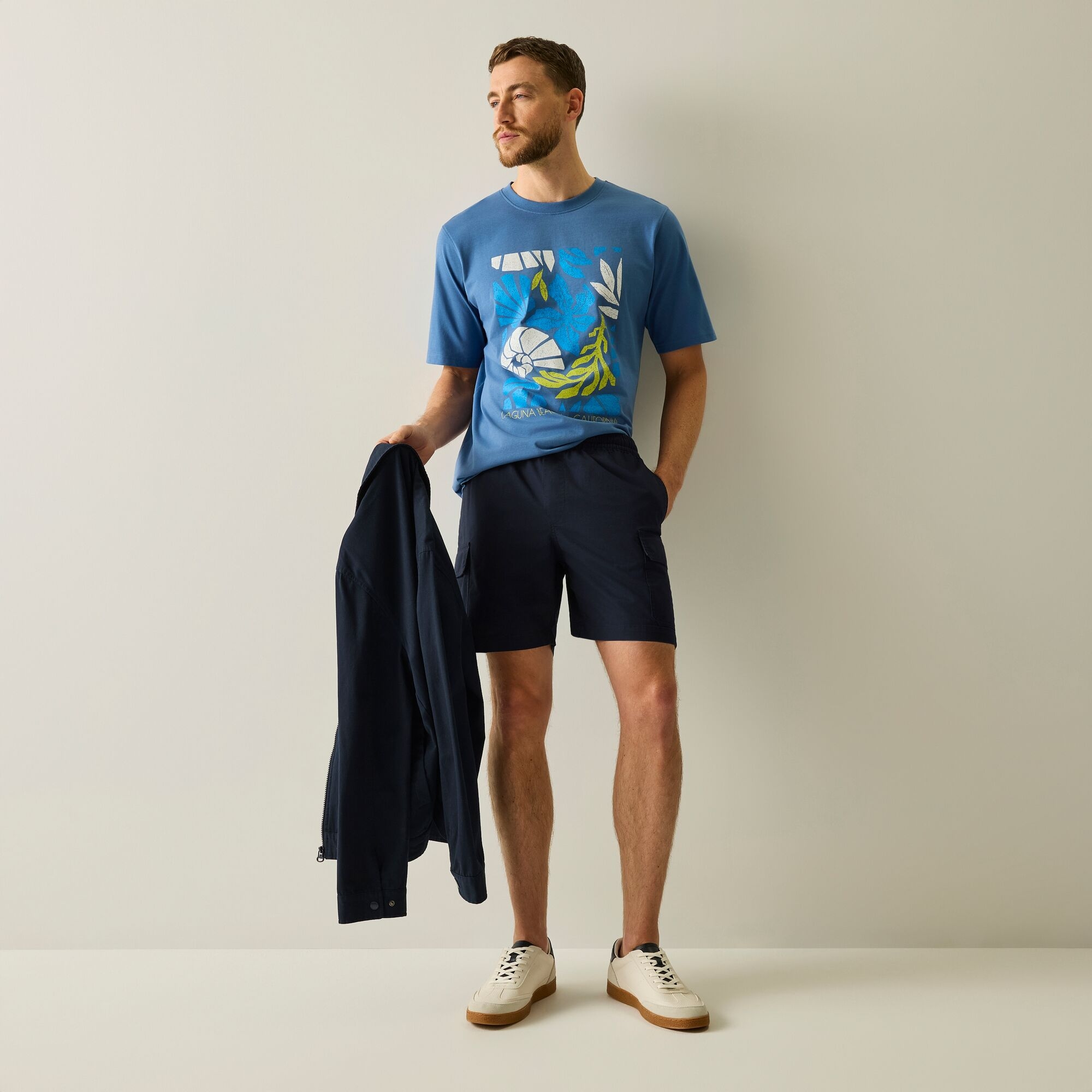 Regatta Life   Spodenki męskie Bavaro Niebieski