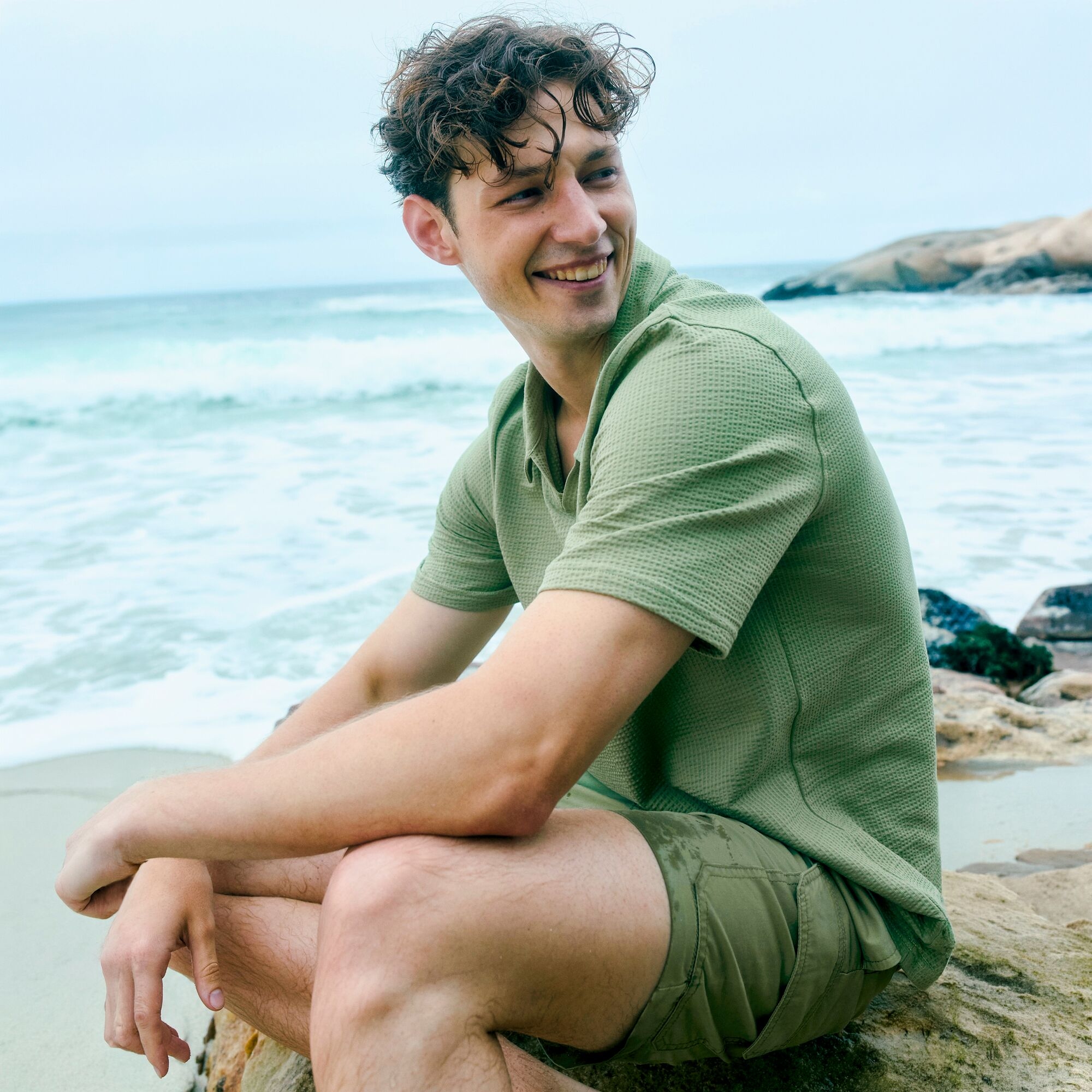 Regatta Life   Spodenki męskie Bavaro Zielony