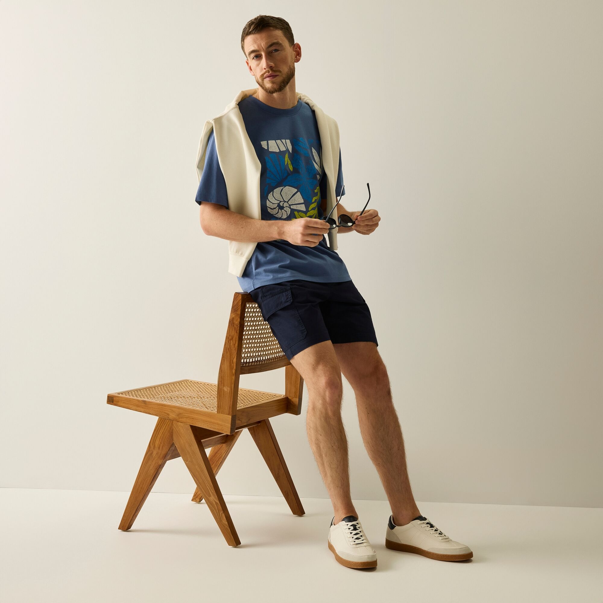 Regatta Life Koszulka męska Safi Slate Blue