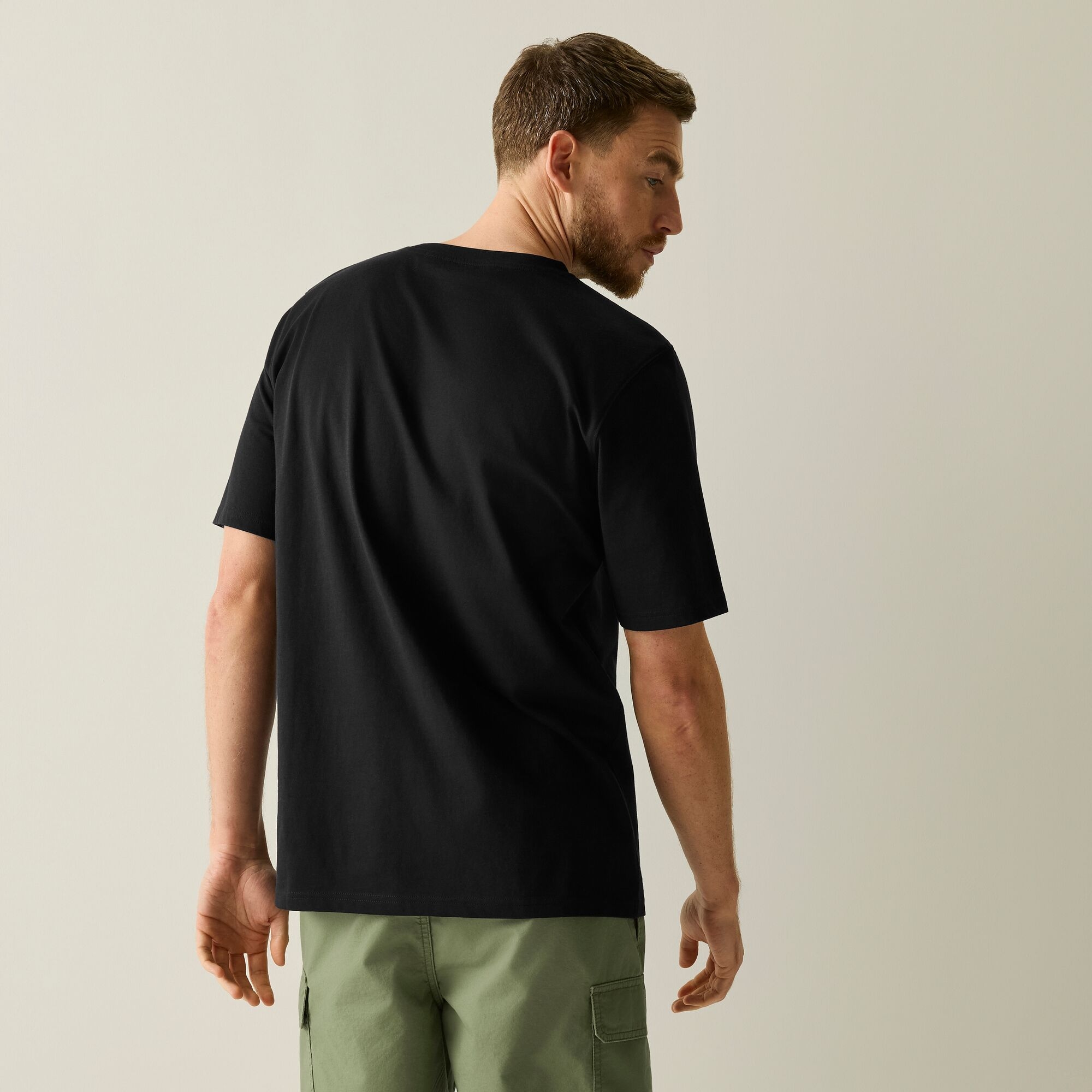 Regatta Life   Koszulka męska Safin Czarny