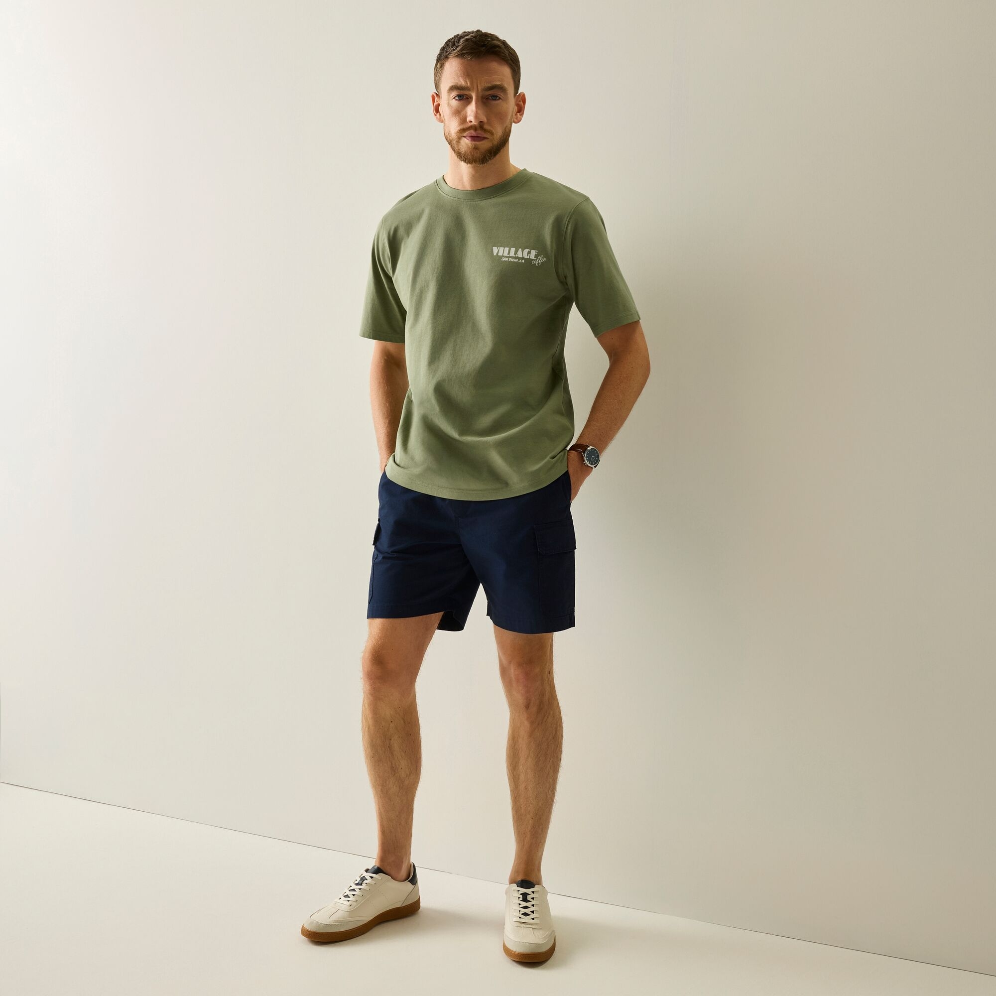 Regatta Life   Koszulka męska Safin Zielony