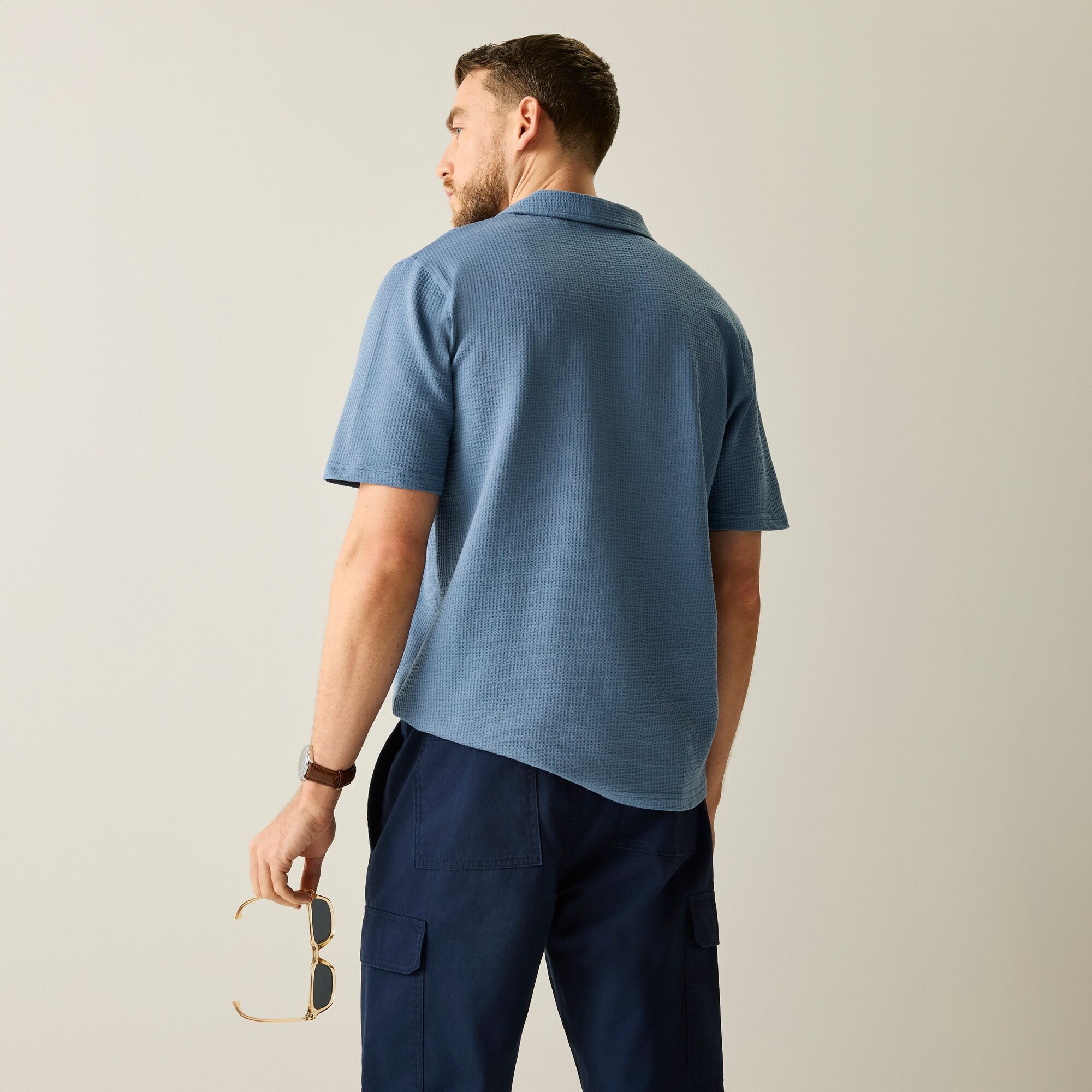 Regatta Life Koszulka polo męska Delray Slate Blue