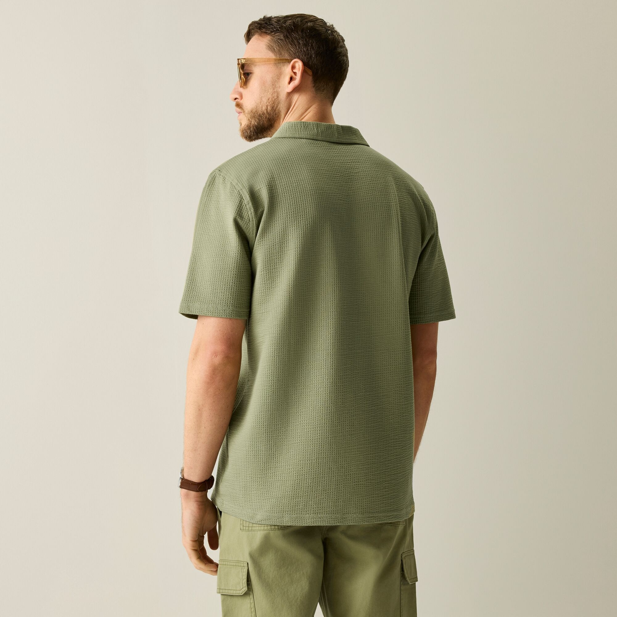 Regatta Life Koszulka polo męska Delray Oil Green