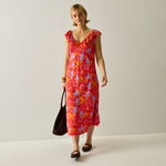 Grenadine Painterly Floral 