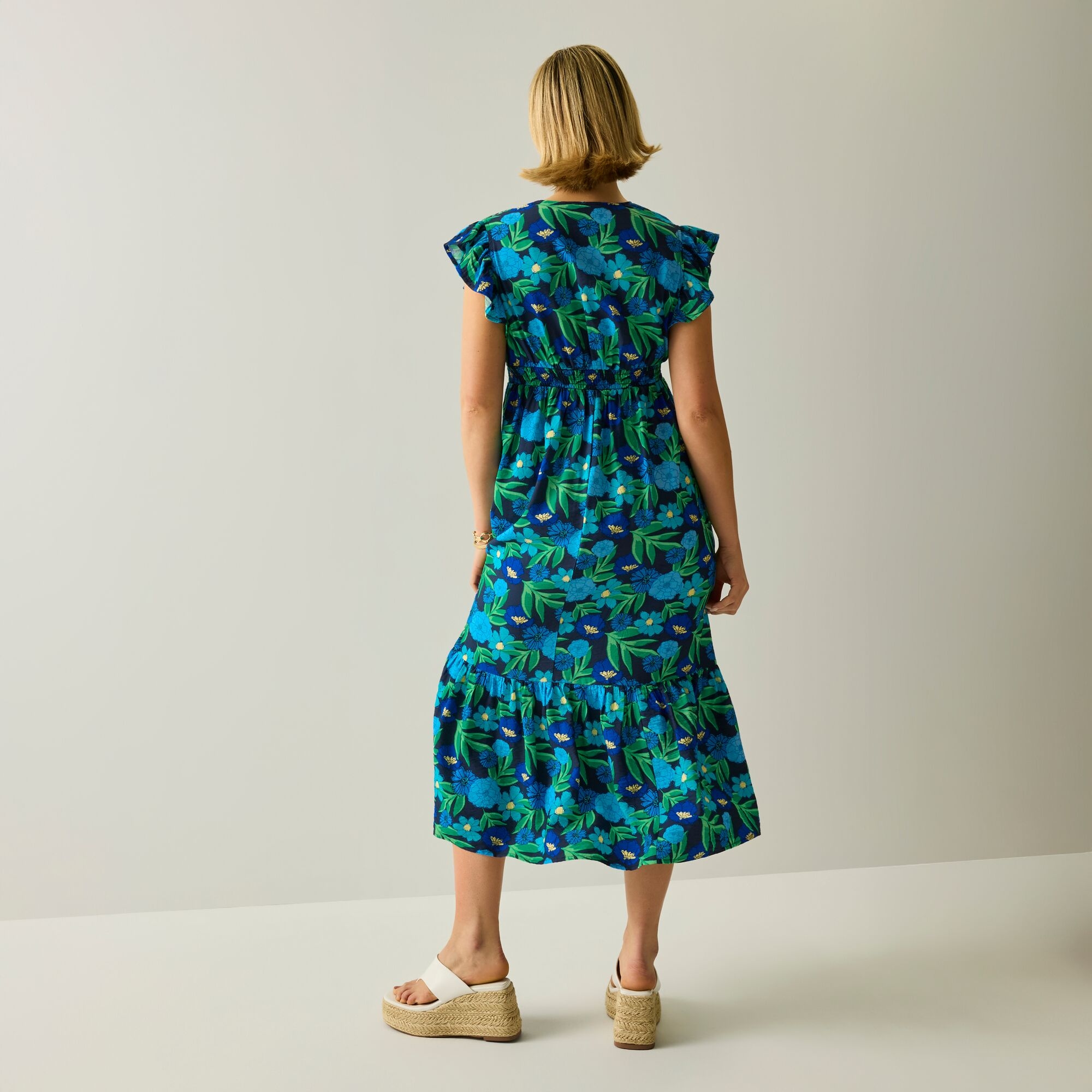 Regatta Life Sukienka damska Tahiti Sonic Blue Botanical Daisy