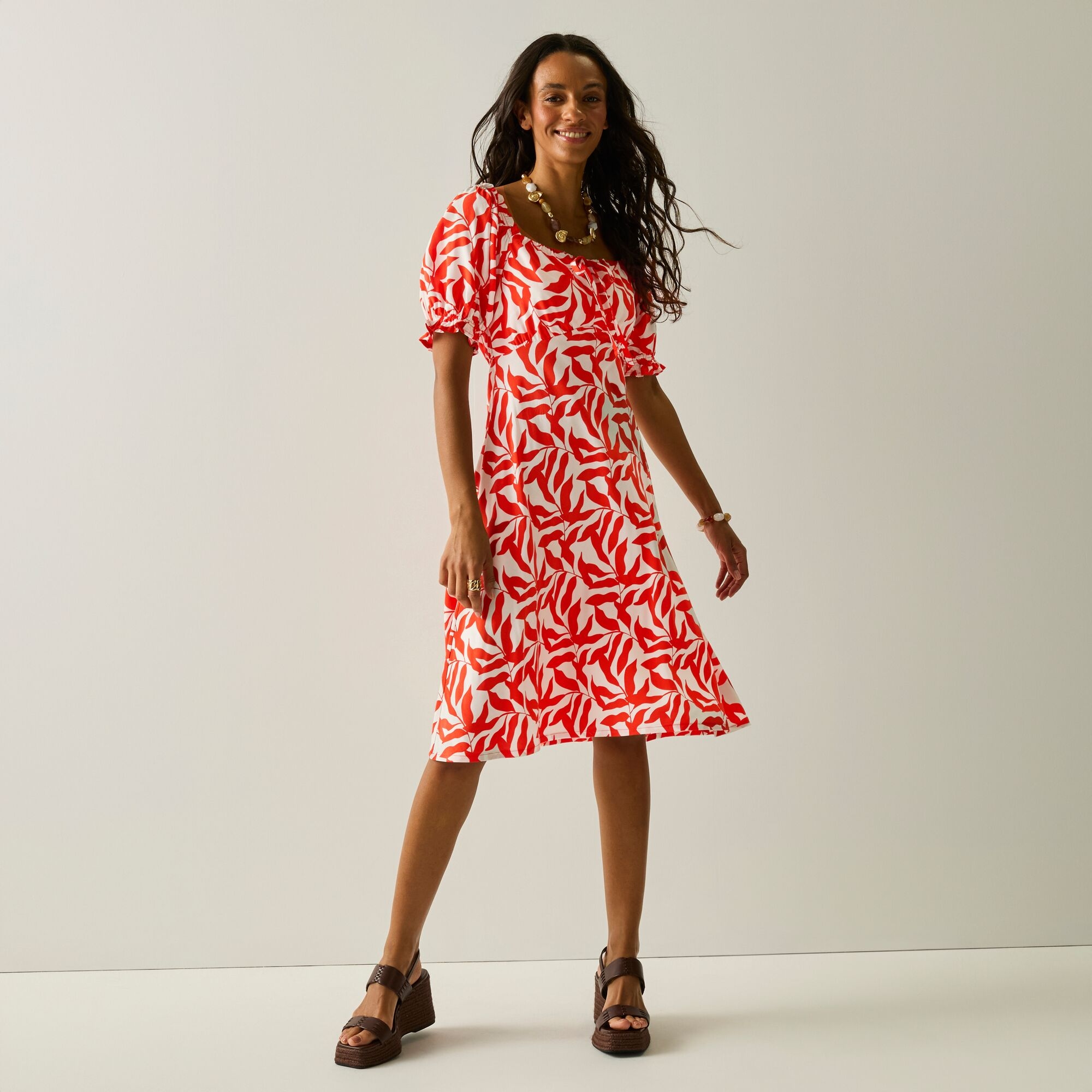 Regatta Life Women's Caparica Dress - Red Size 10