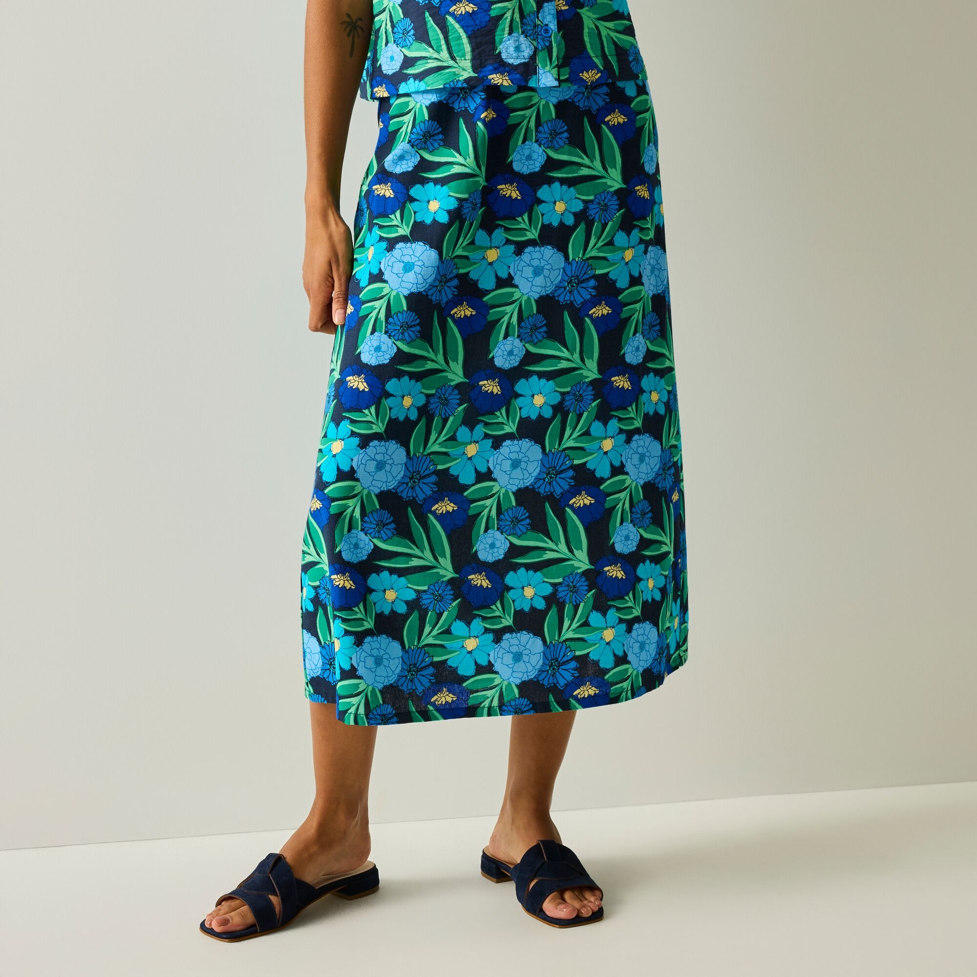 Regatta Life Women's Flamenca Skirt - Blue Size 18
